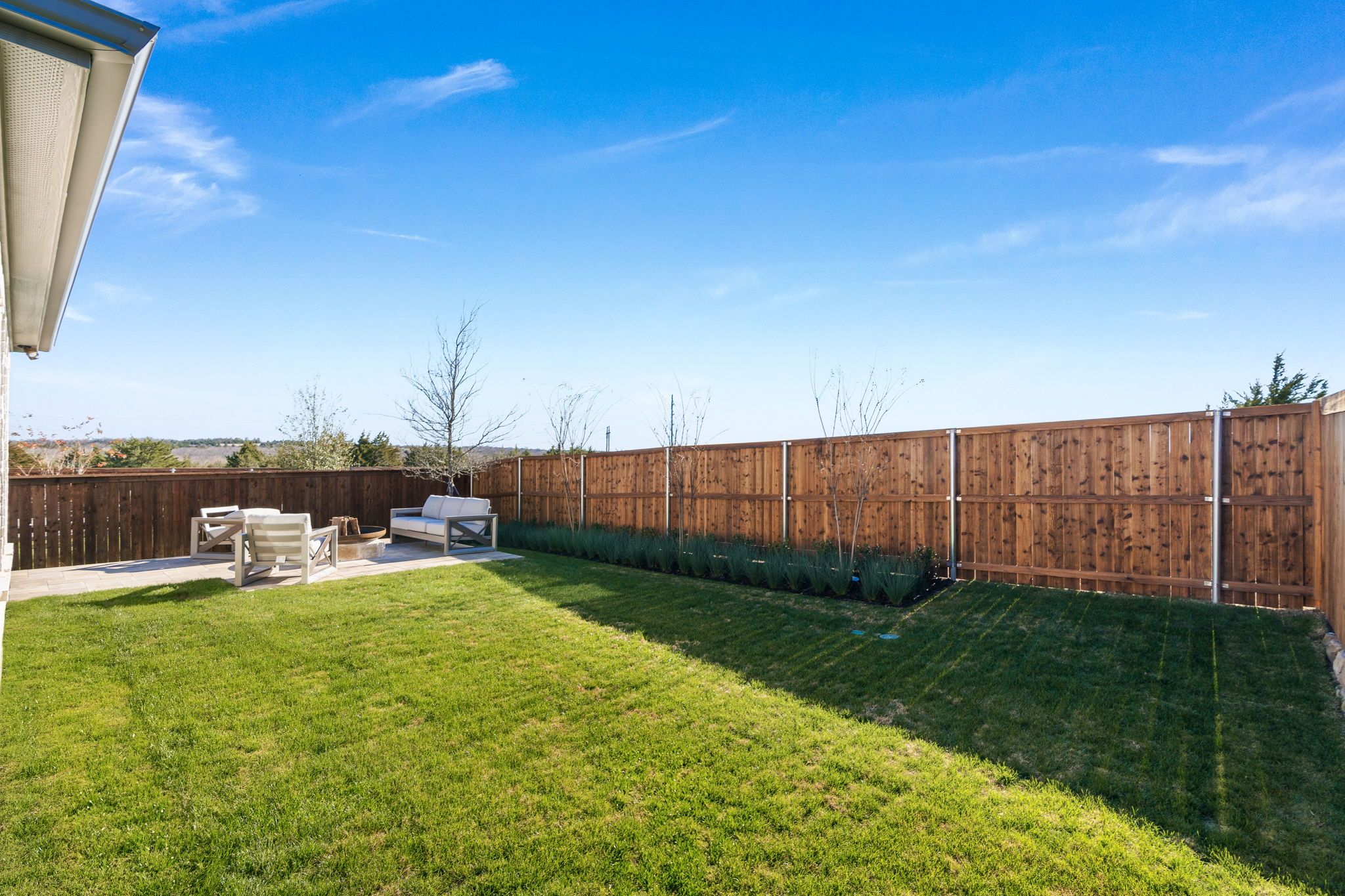 Hillstead Model Plan 1475 Backyard