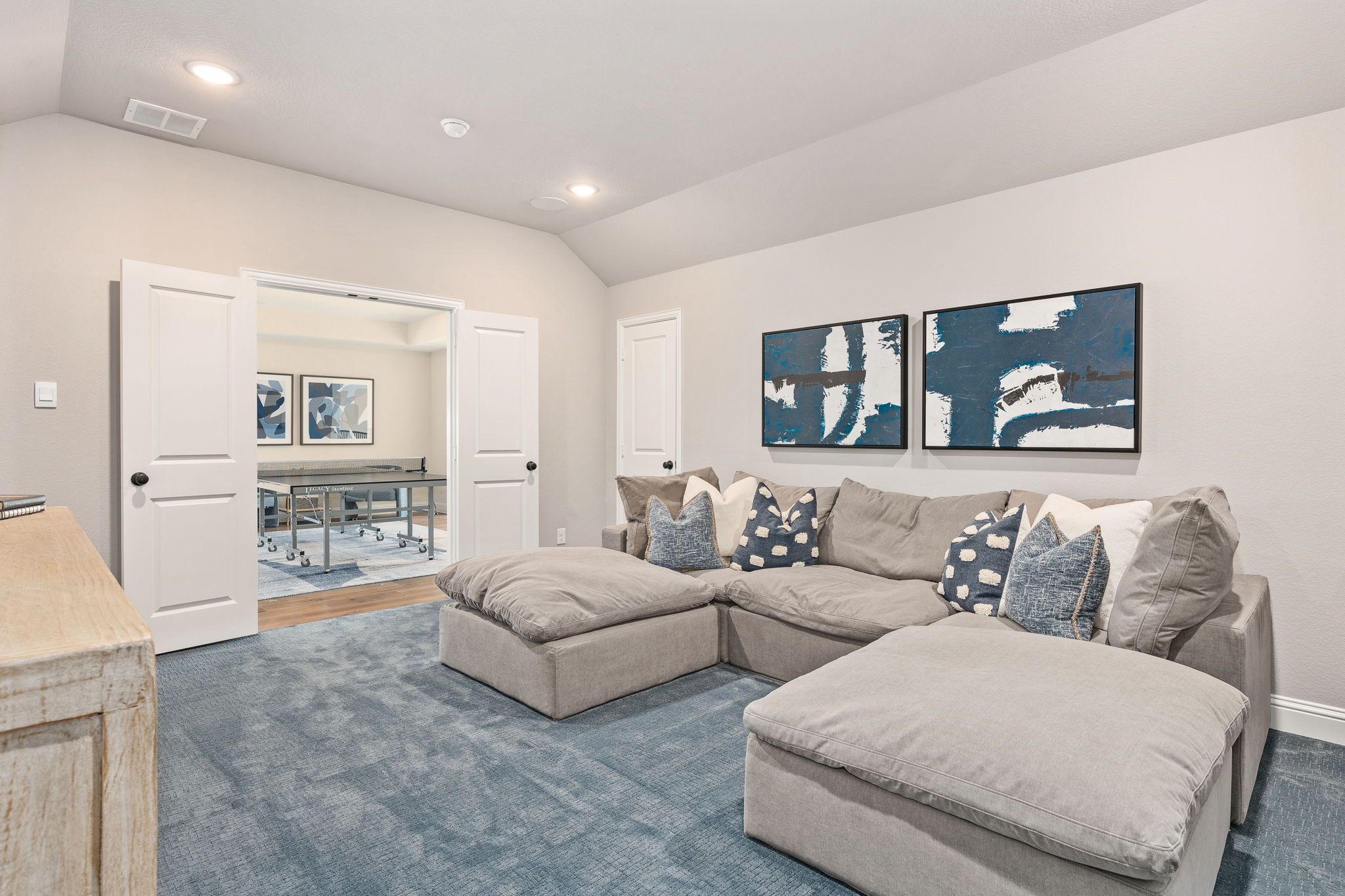 Plan 1687 Media Room Representative Photo