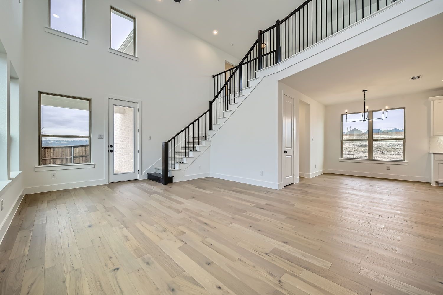 Plan 1455 Living/Dining Area Representative Photo