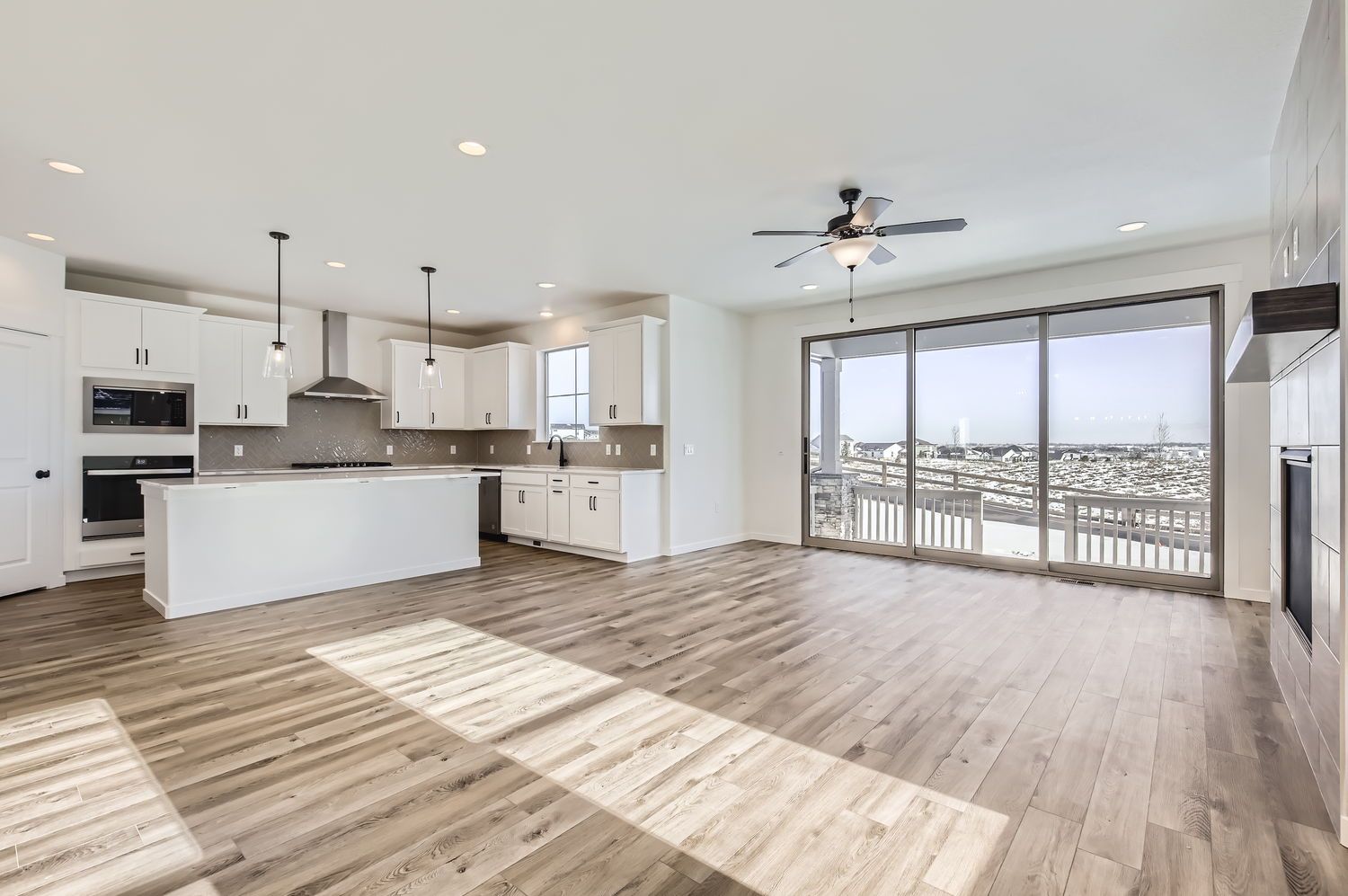 Plan V434 Living/Kitchen Representative Photo