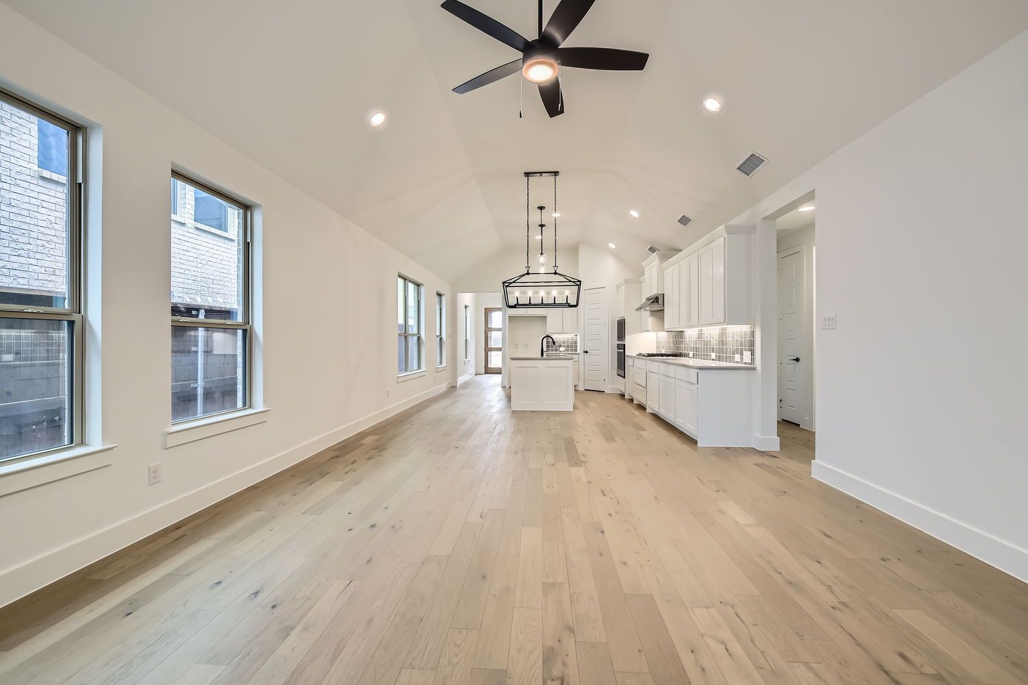 Plan 1451 Living/Dining Area Representative Photo