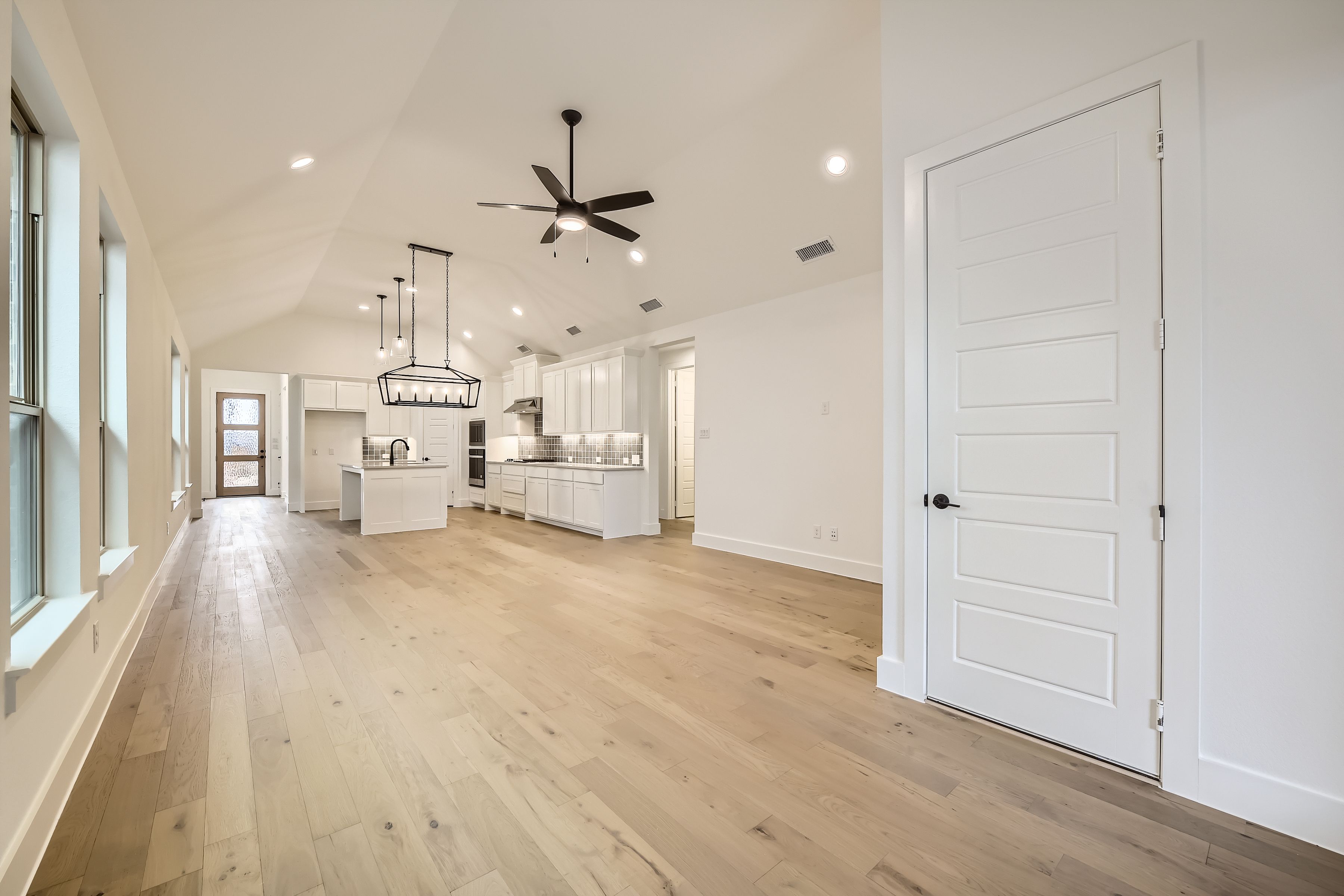 Plan 1451 Dining/Living/Kitchen/Entry Representative Photo