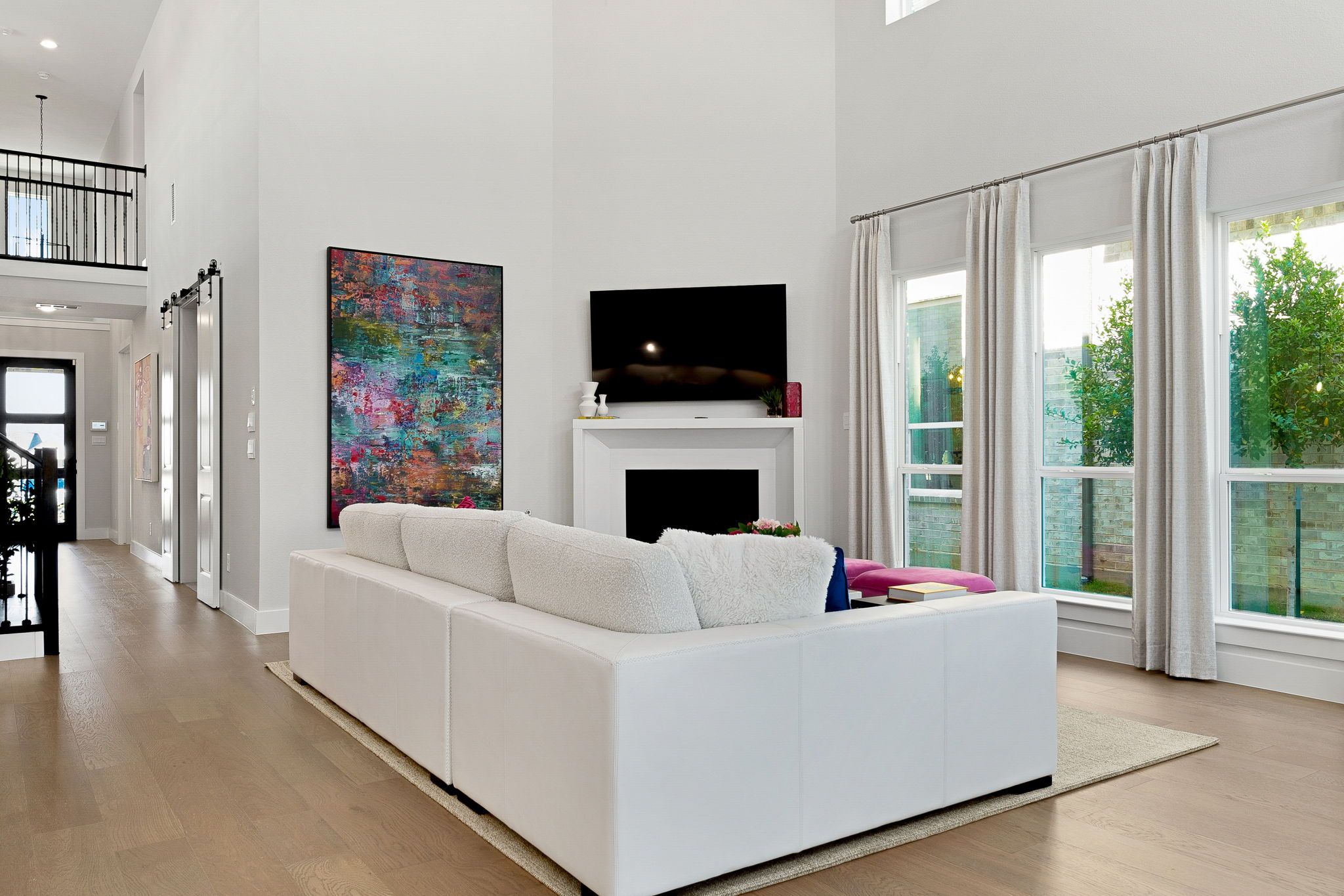 Plan 1542 Living Room Representative Photo by American Legend Homes