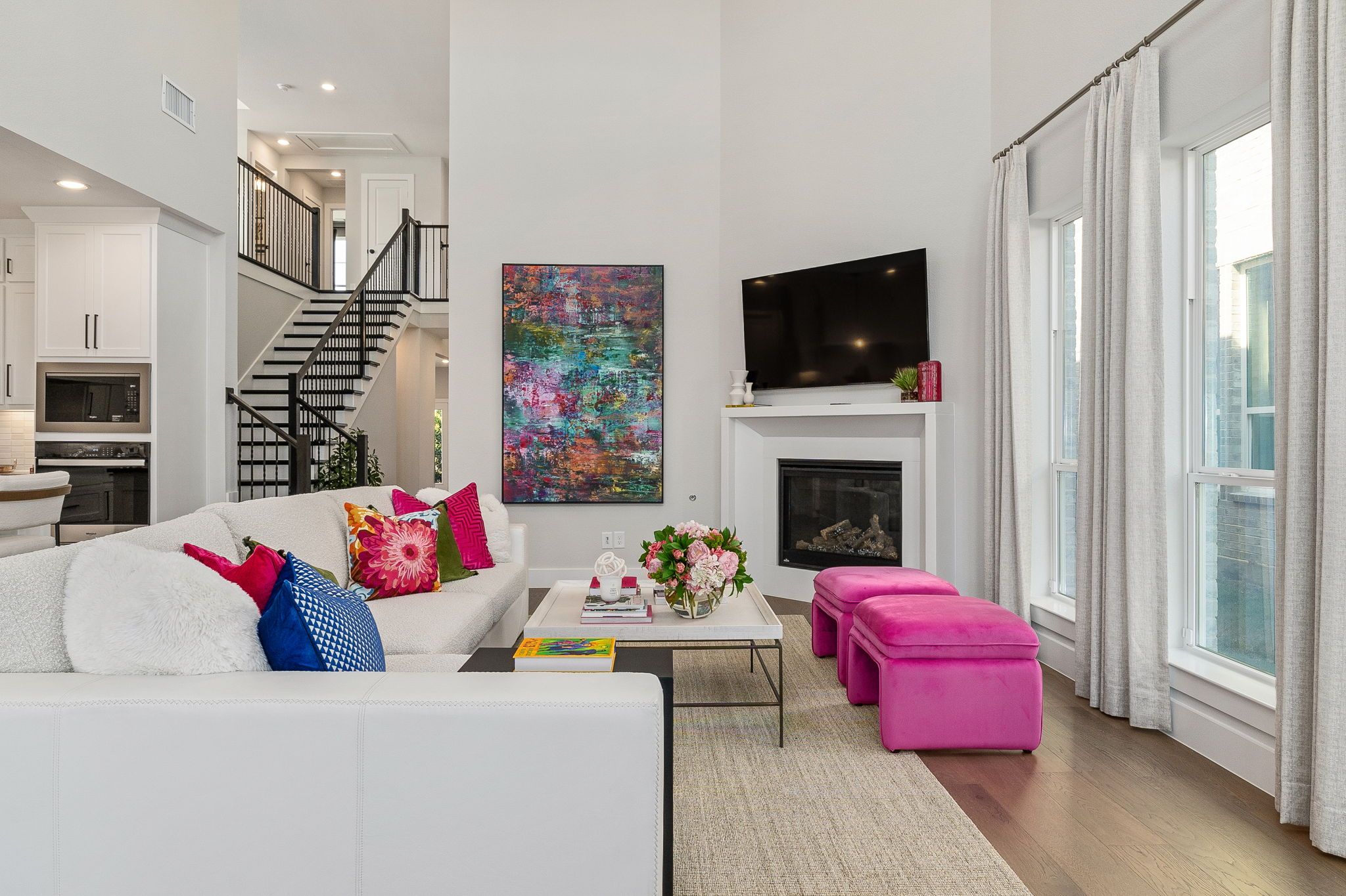 Plan 1542 Living Room Representative Photo by American Legend Homes