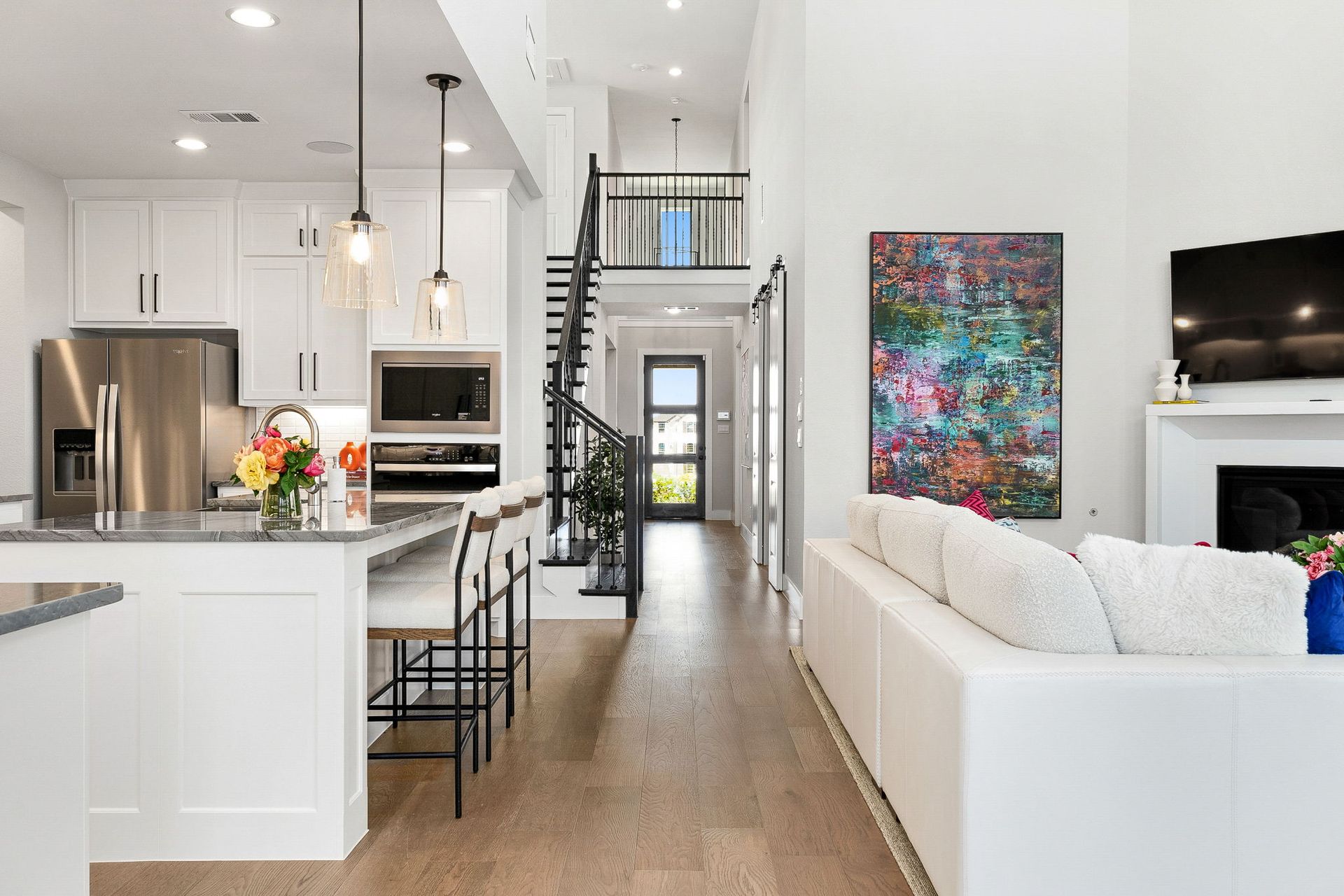 Plan 1542 Kitchen Representative Photo by American Legend Homes