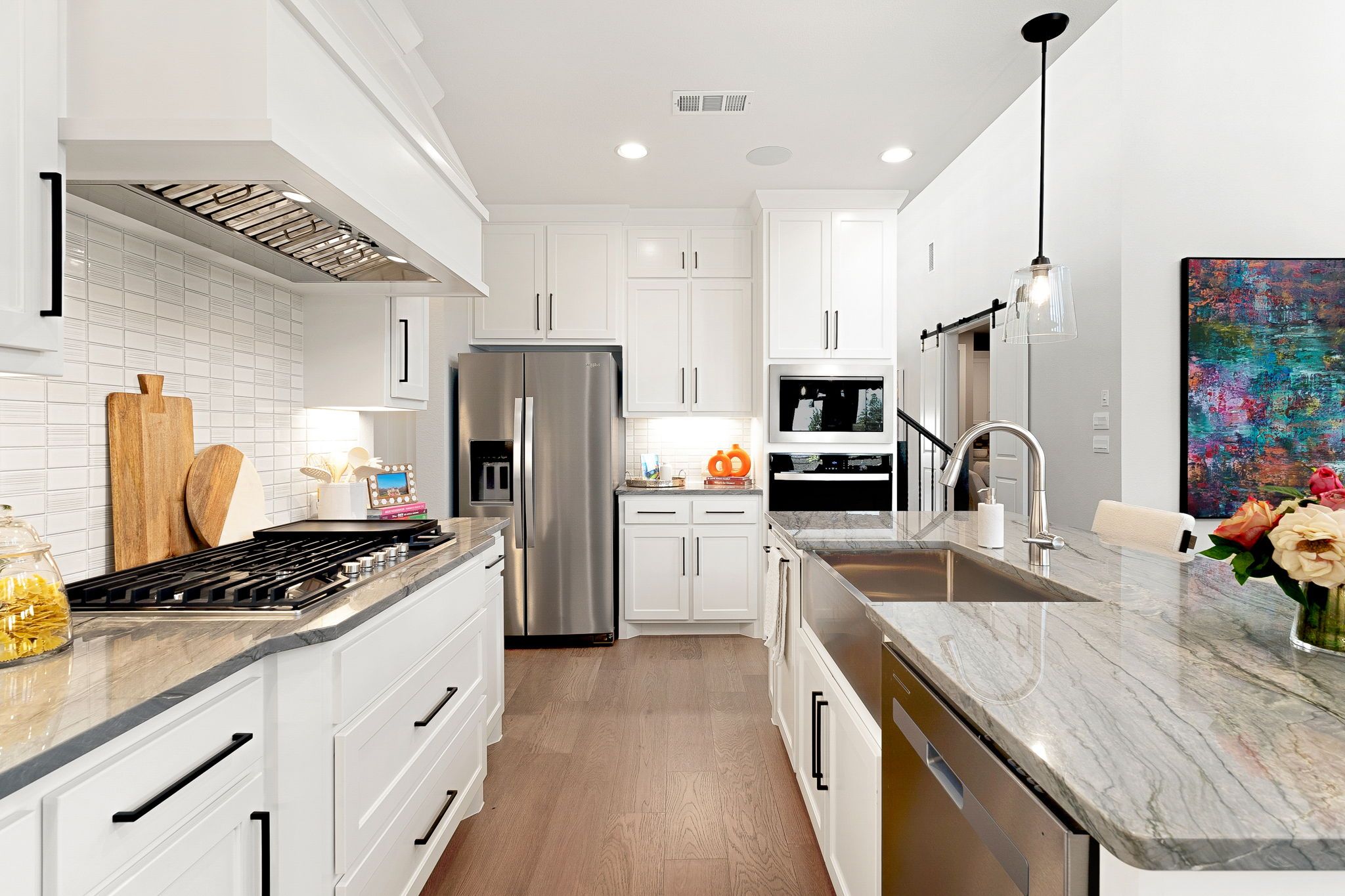 Plan 1542 Kitchen Representative Photo by American Legend Homes