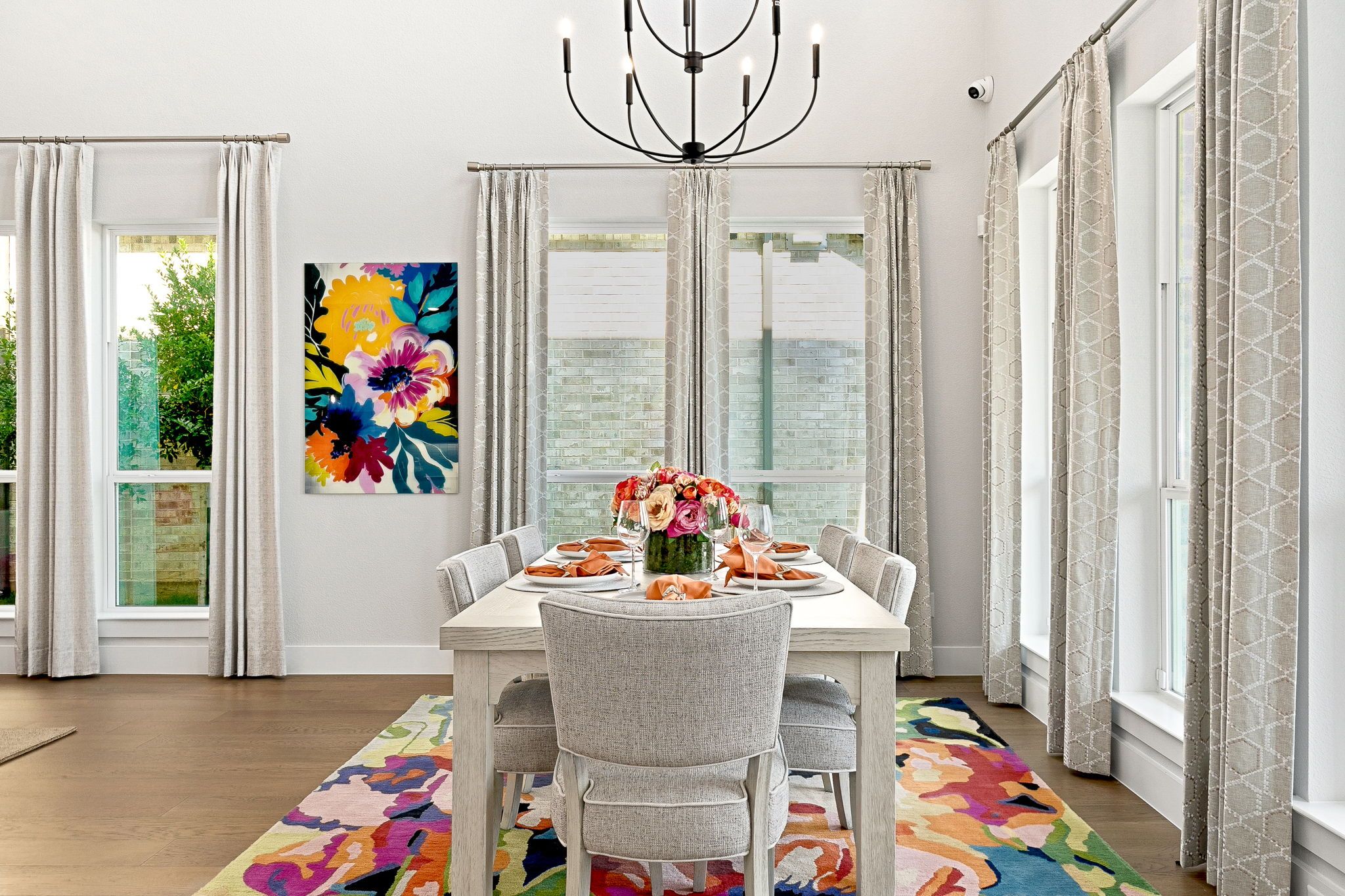 Plan 1542 Dining Area Representative Photo by American Legend Homes