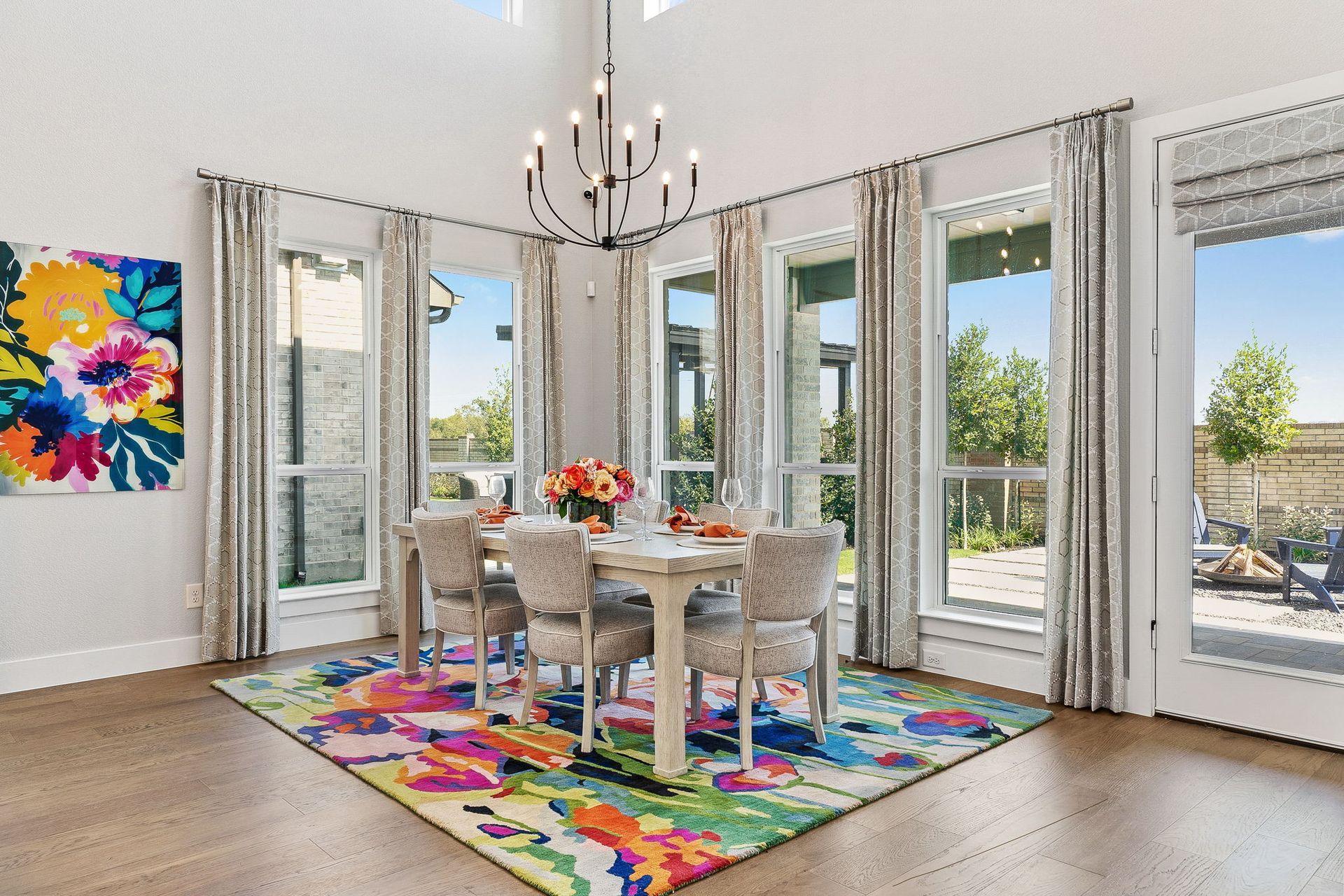 Plan 1542 Dining Area Representative Photo by American Legend Homes