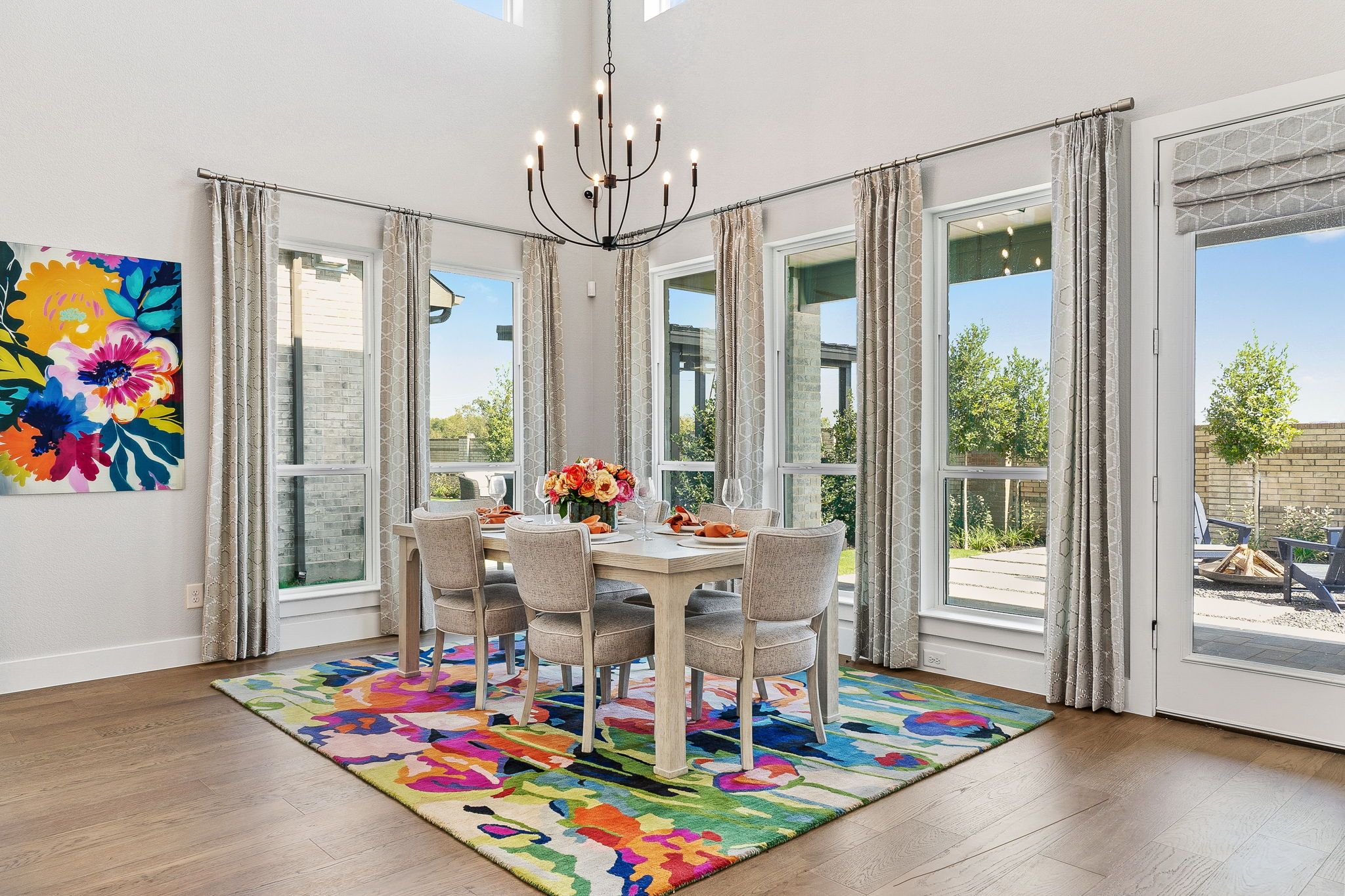 Plan 1542 Dining Area Representative Photo by American Legend Homes