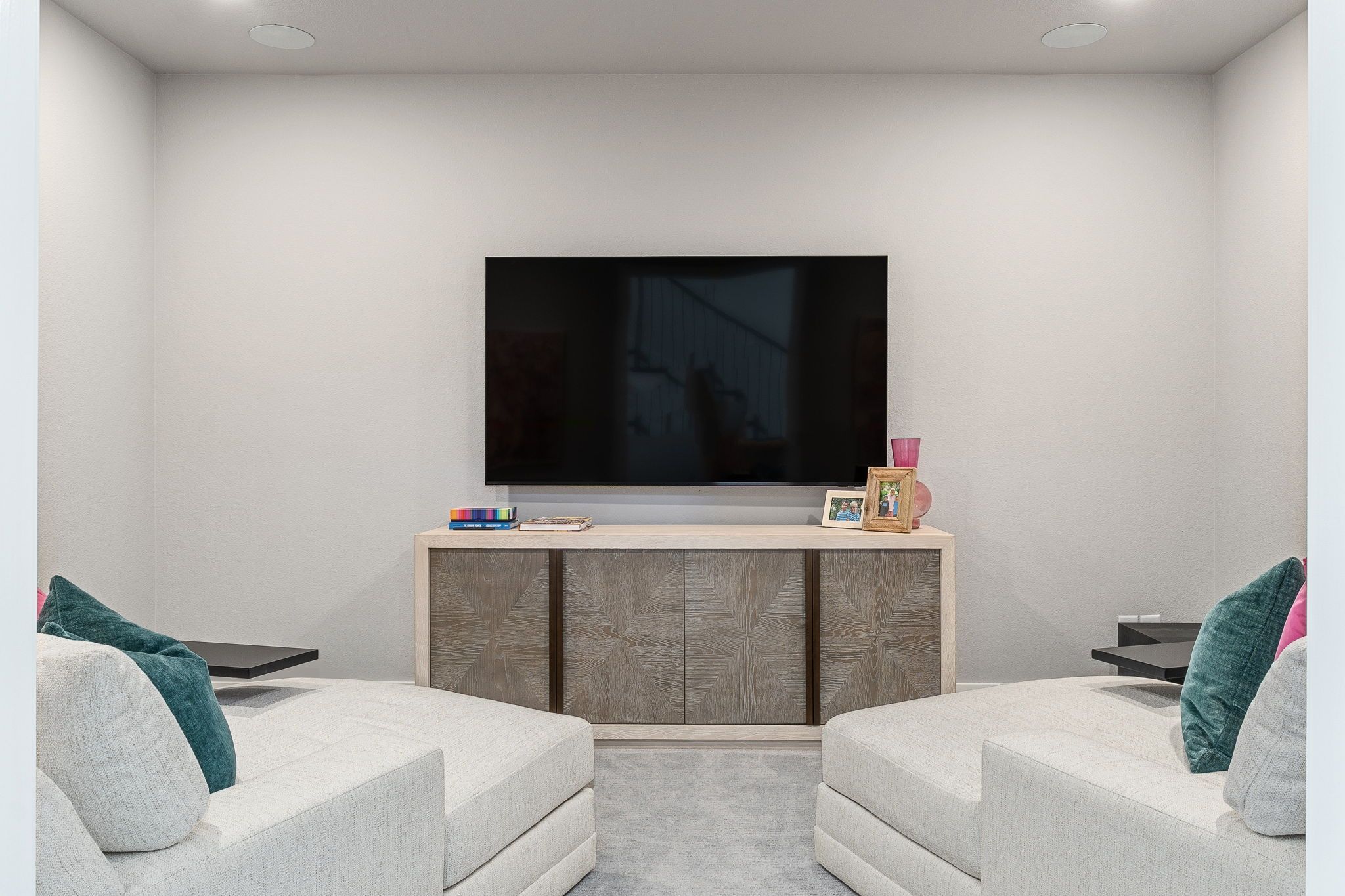 Plan 1542 Media Room Representative Photo by American Legend Homes