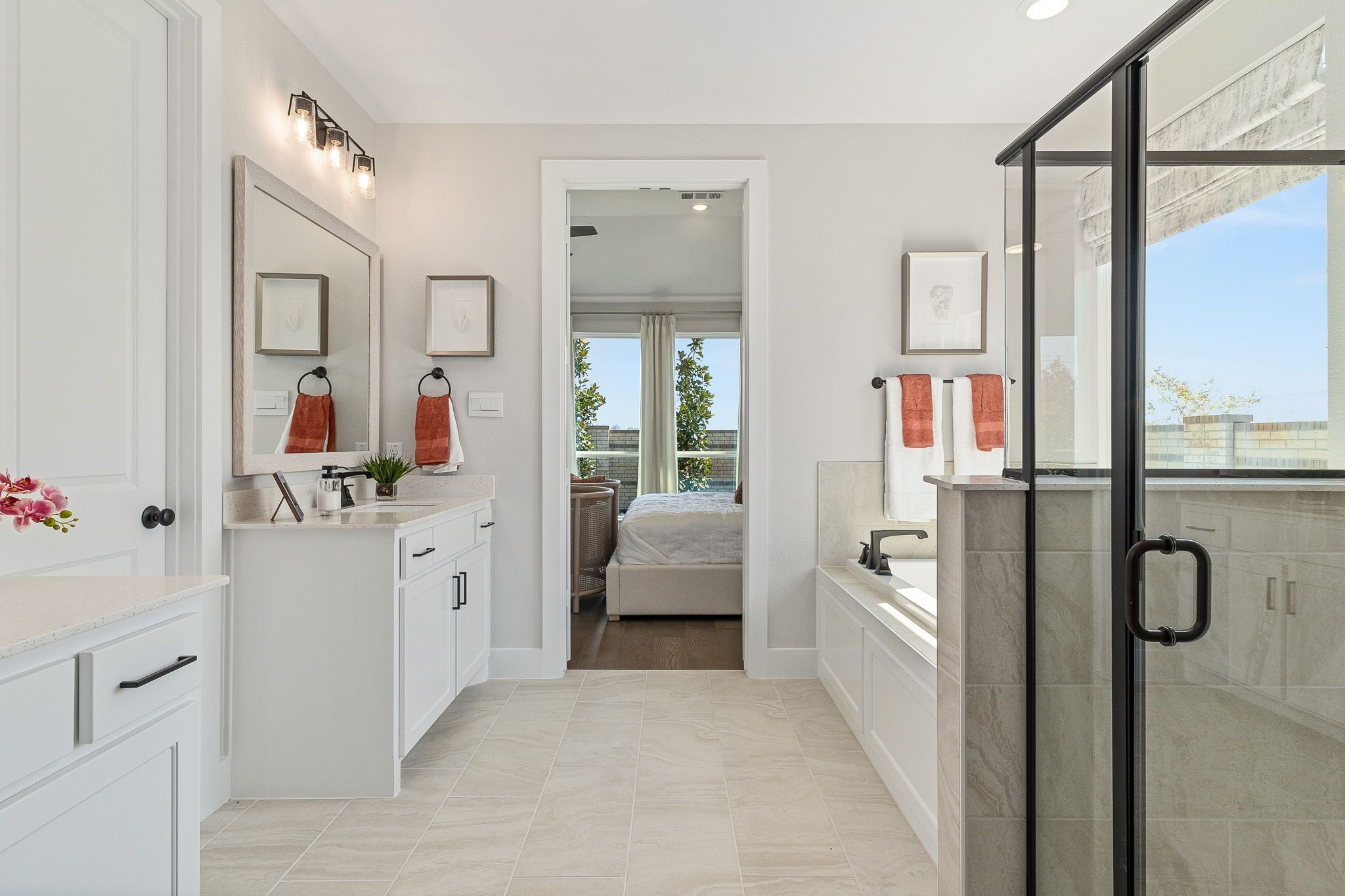 Plan 1542 Main Bathroom Representative Photo by American Legend Homes