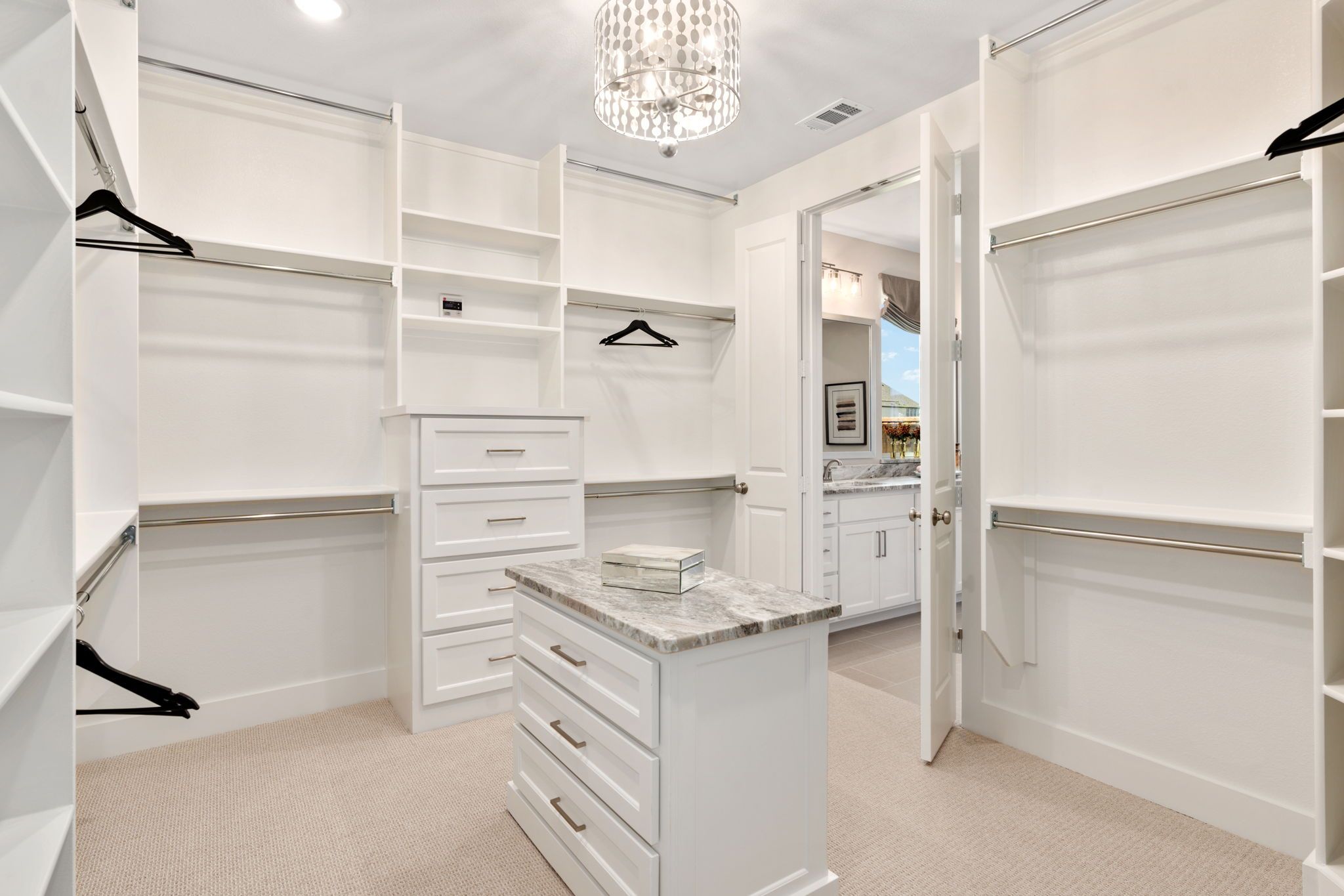 Plan 1146 Main Closet Representative Photo