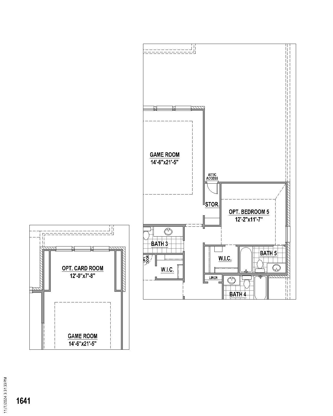 Plan 1641 Options 2