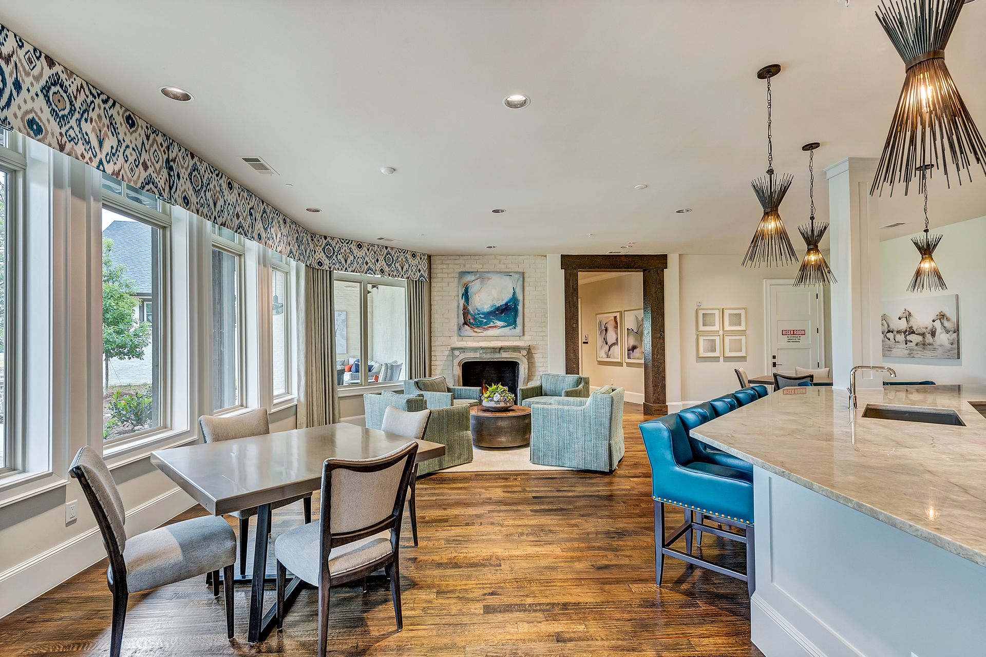 Mustang Lakes Club Interior
