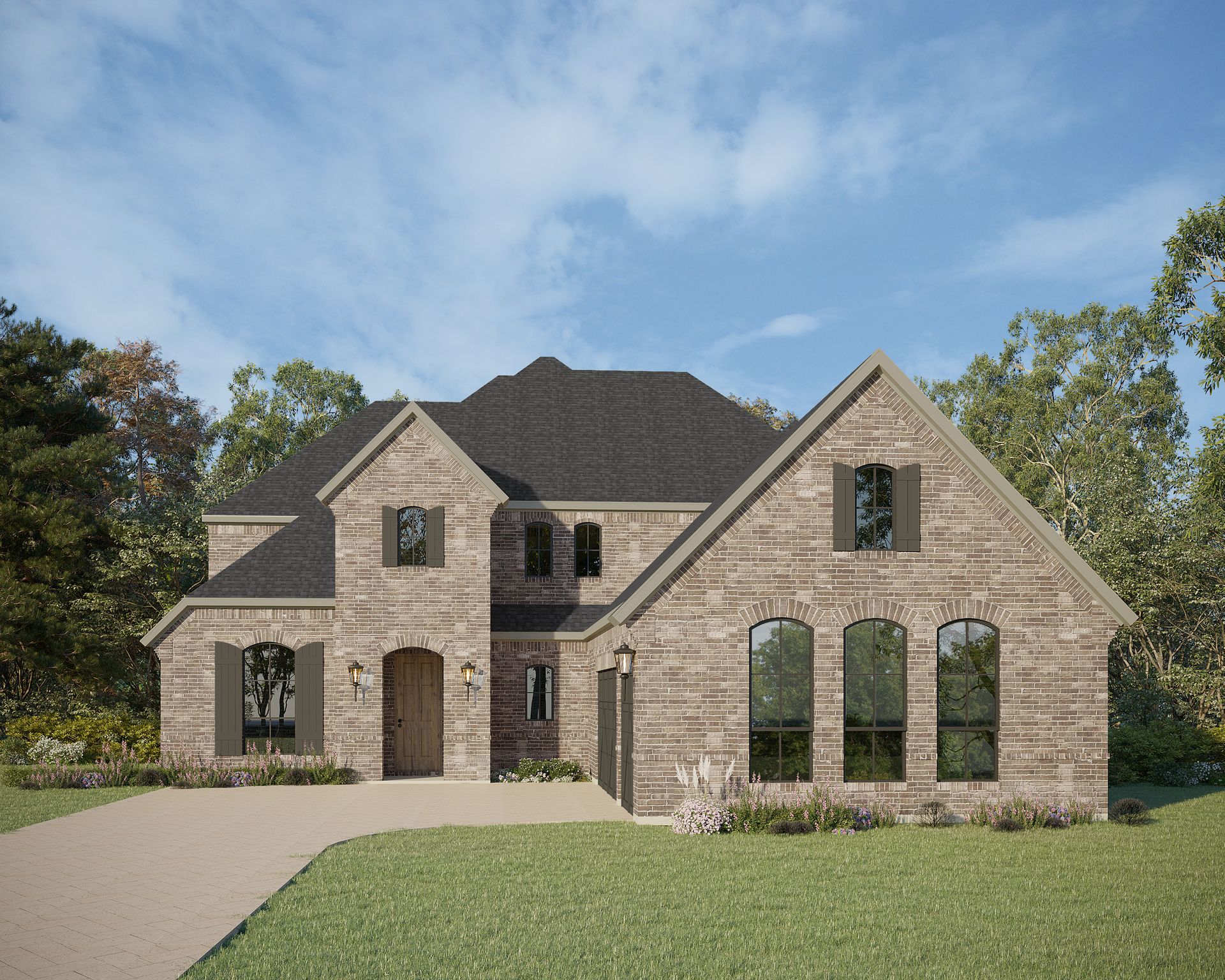 Plan 1643 Elevation A