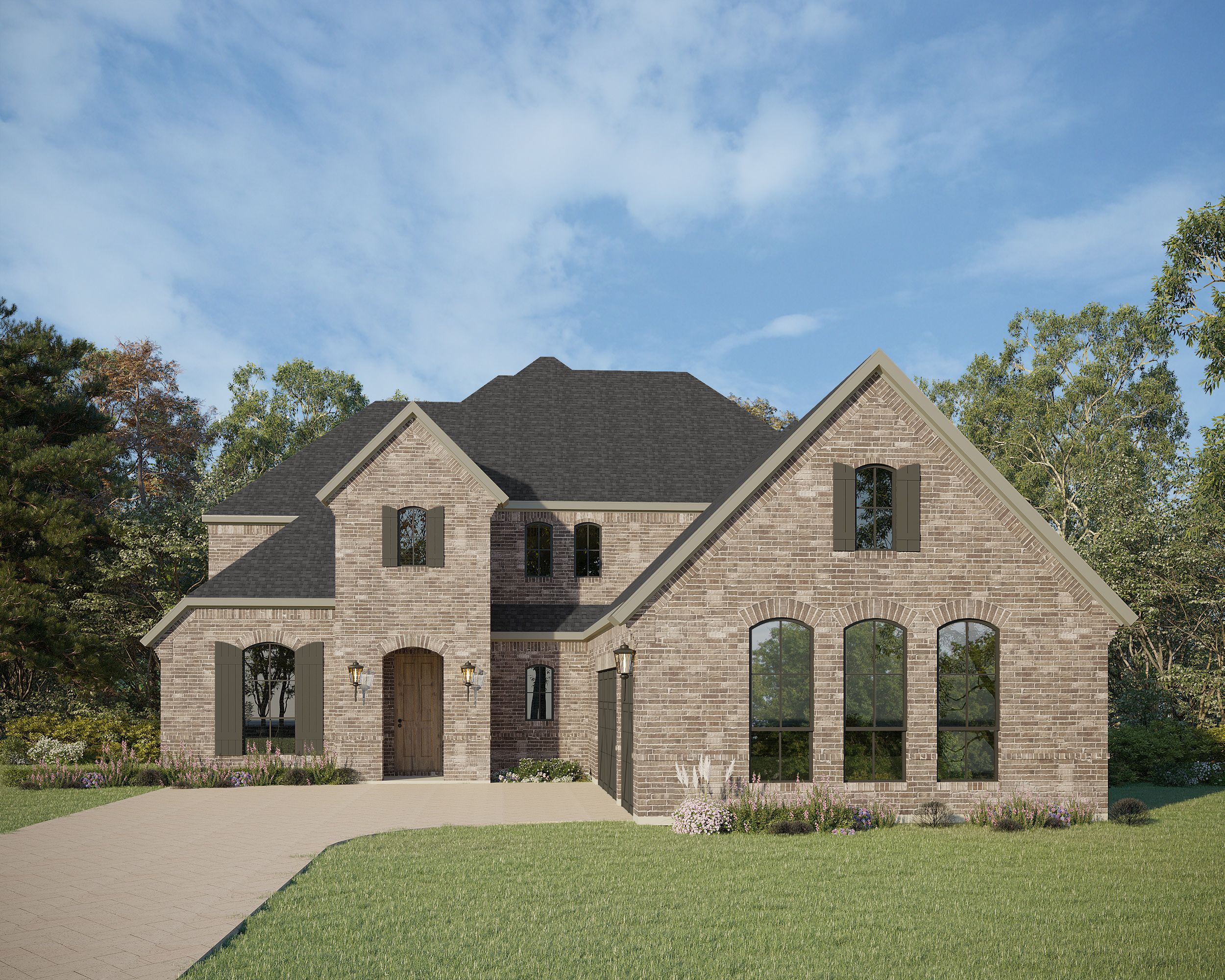 Plan 1643 Elevation A
