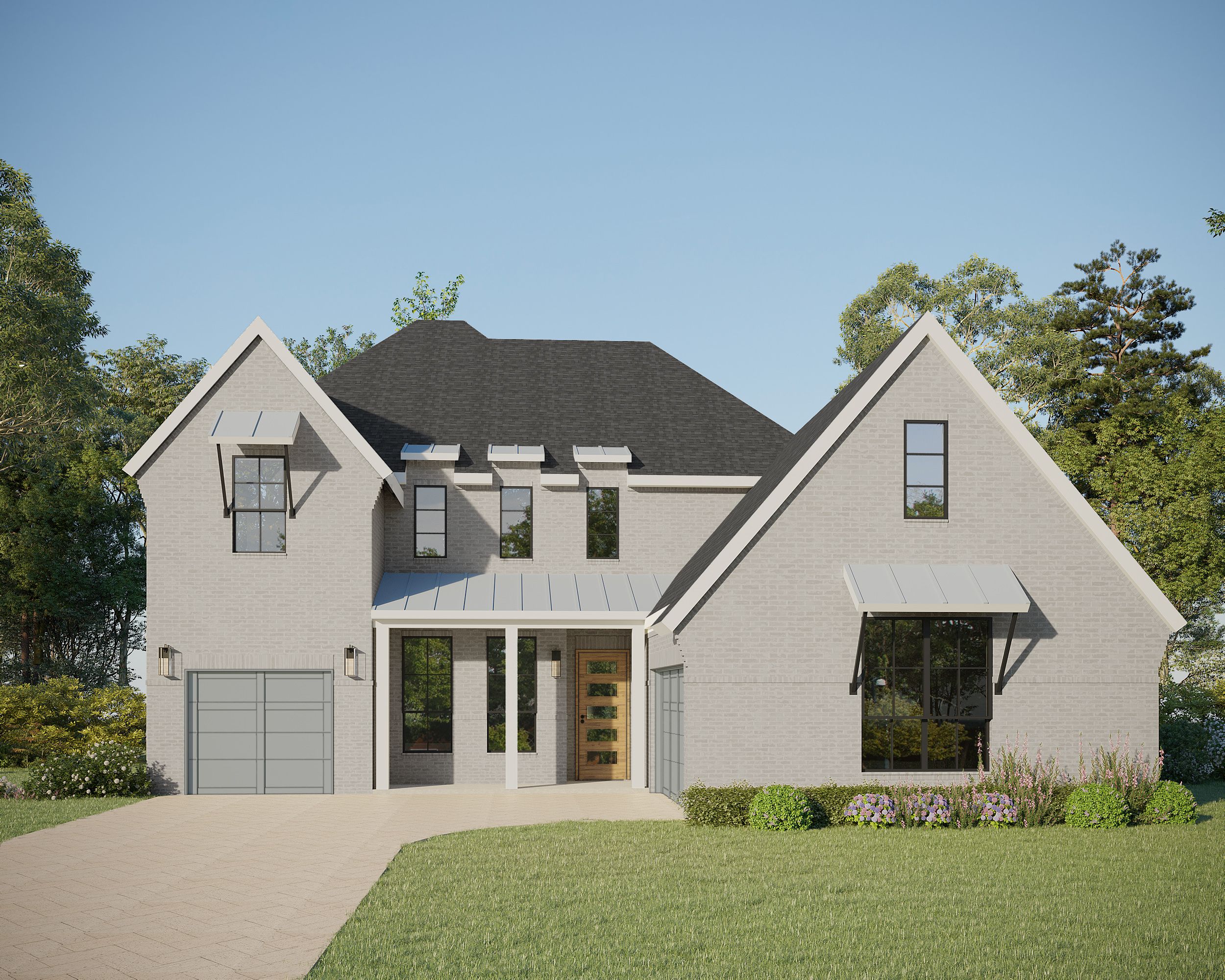 Plan 694 Elevation G Representative Rendering