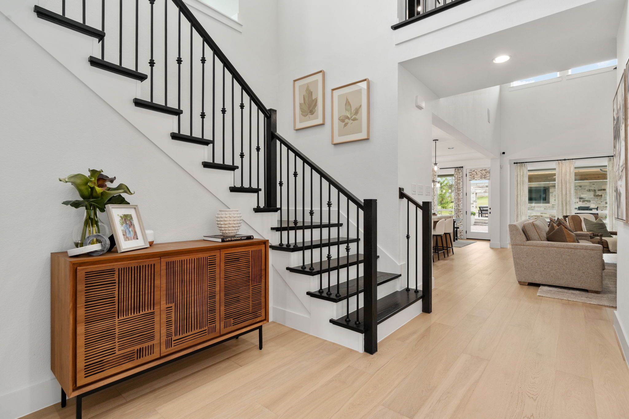 American Legend Homes' model in Treeline - Front Entry