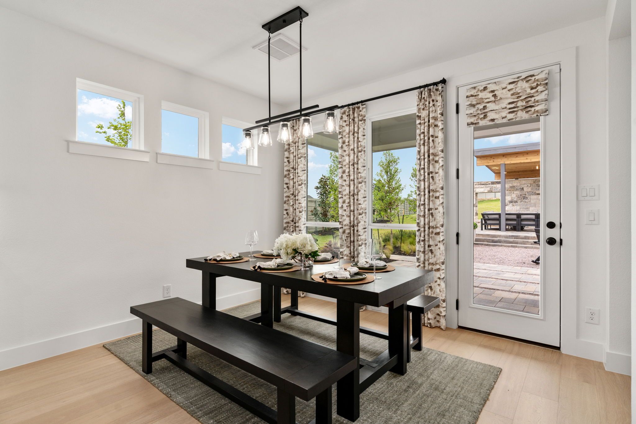 American Legend Homes' model in Treeline - Dining Area