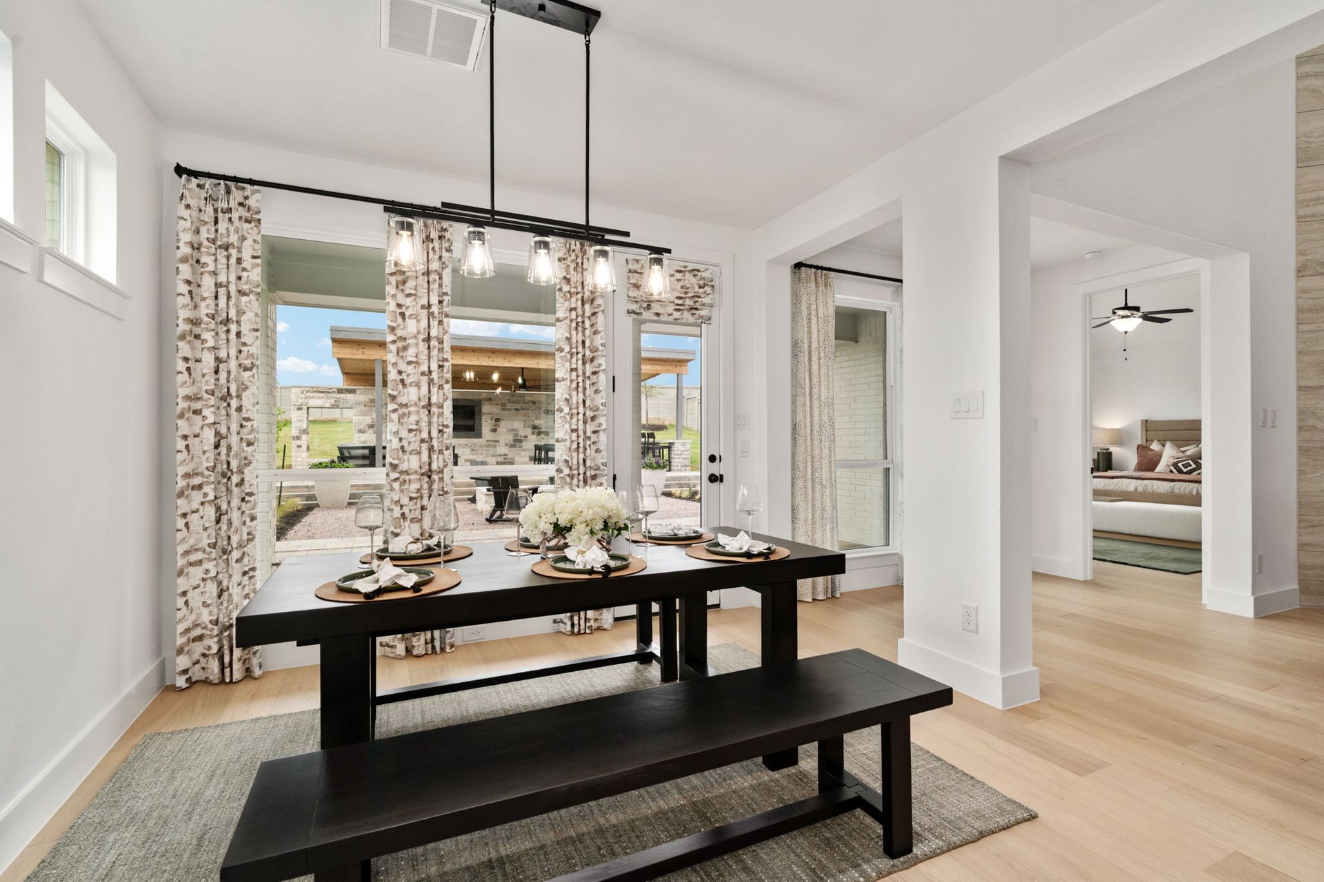 American Legend Homes' model in Treeline - Dining Area