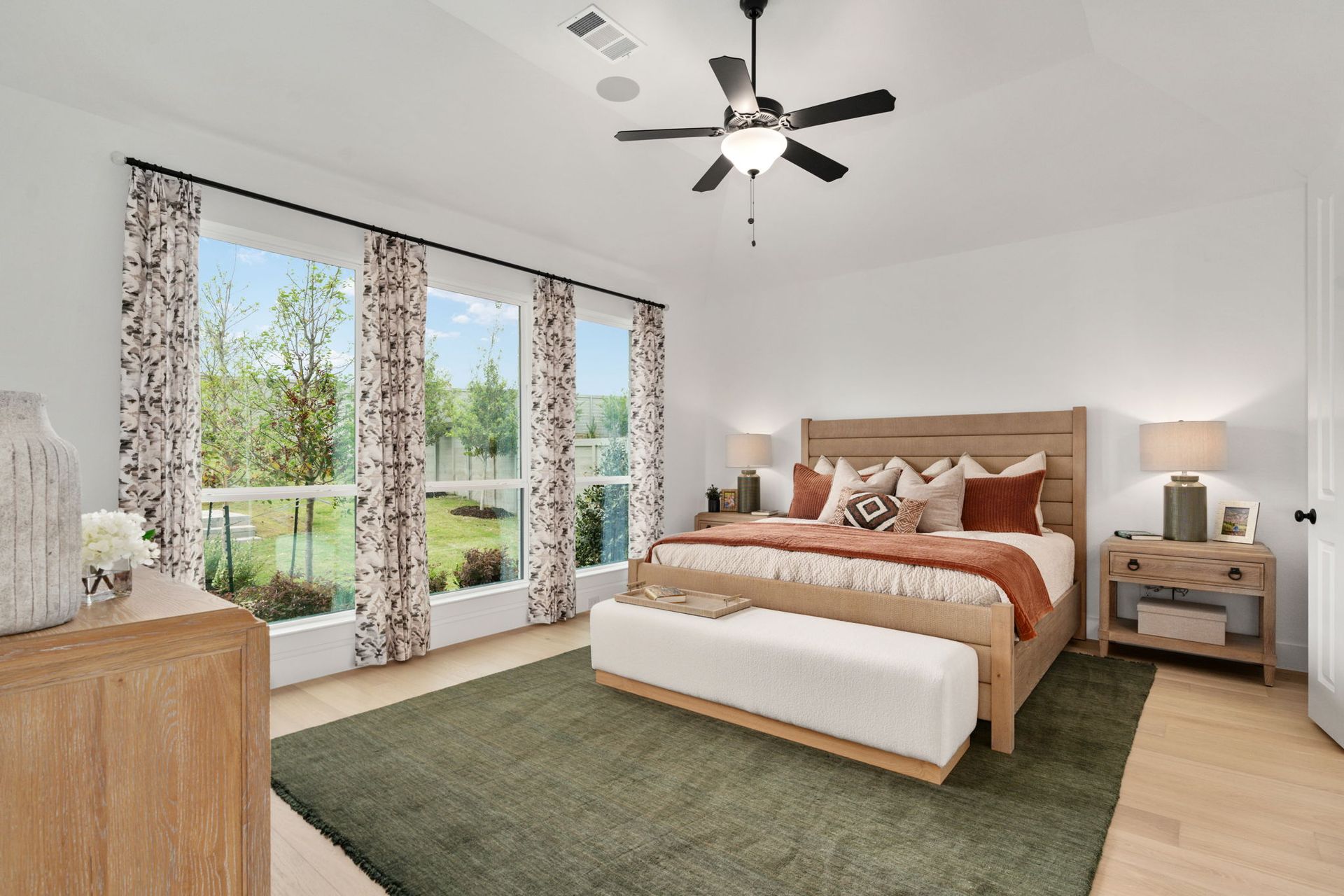 American Legend Homes' model in Treeline - Main Bedroom