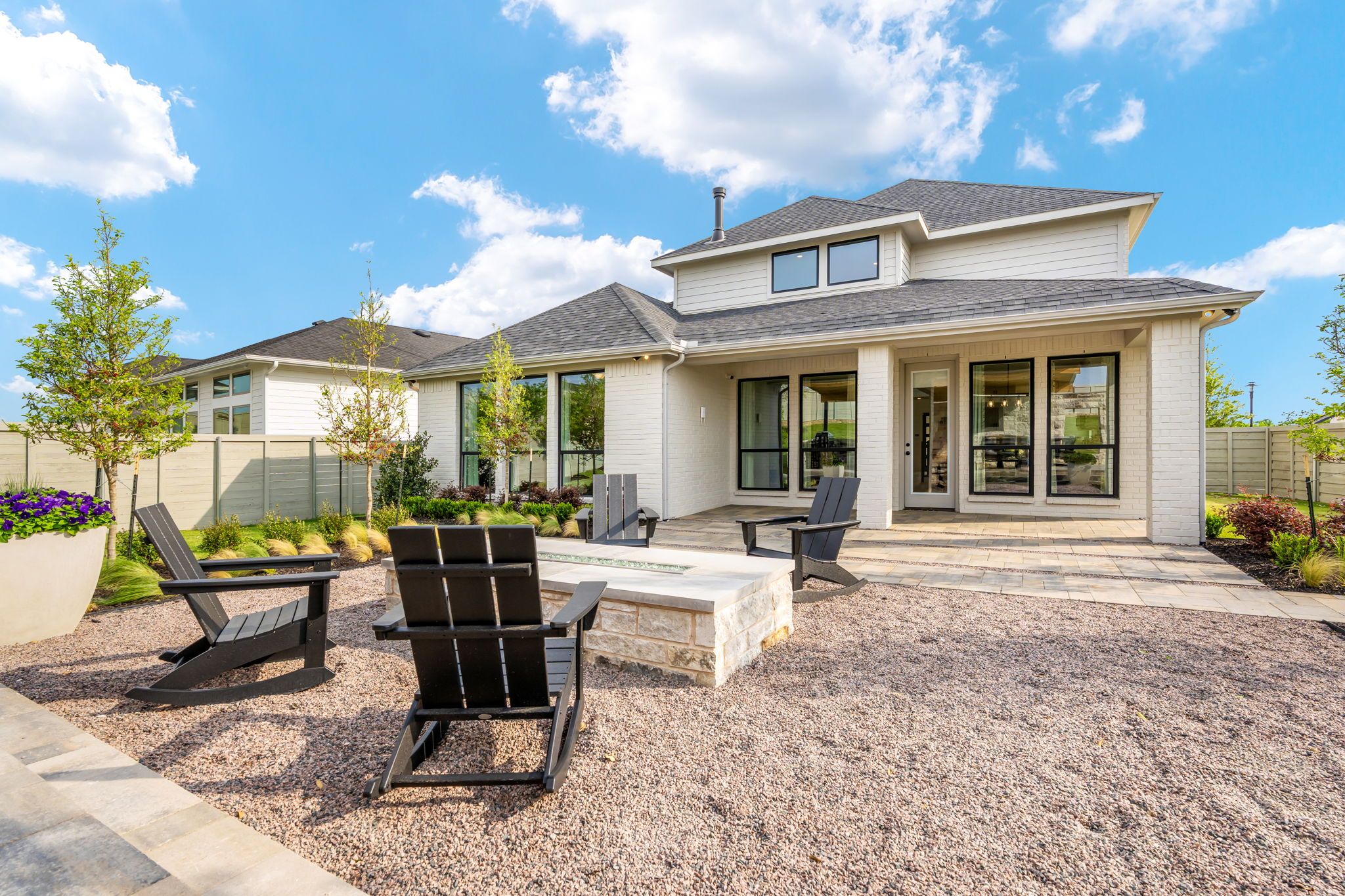 American Legend Homes' model in Treeline - Exterior Elevation
