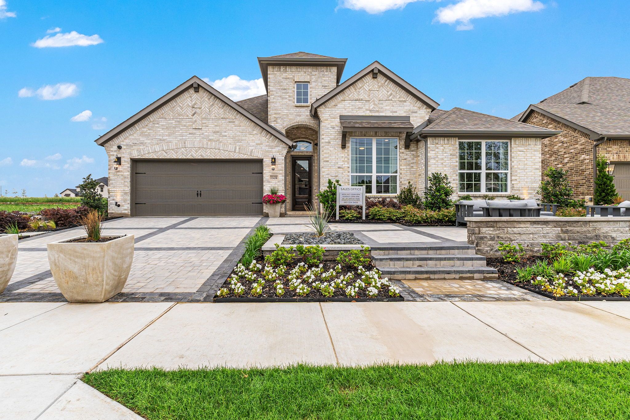 American Legend Homes 60' model in Wellington - Front Elevation