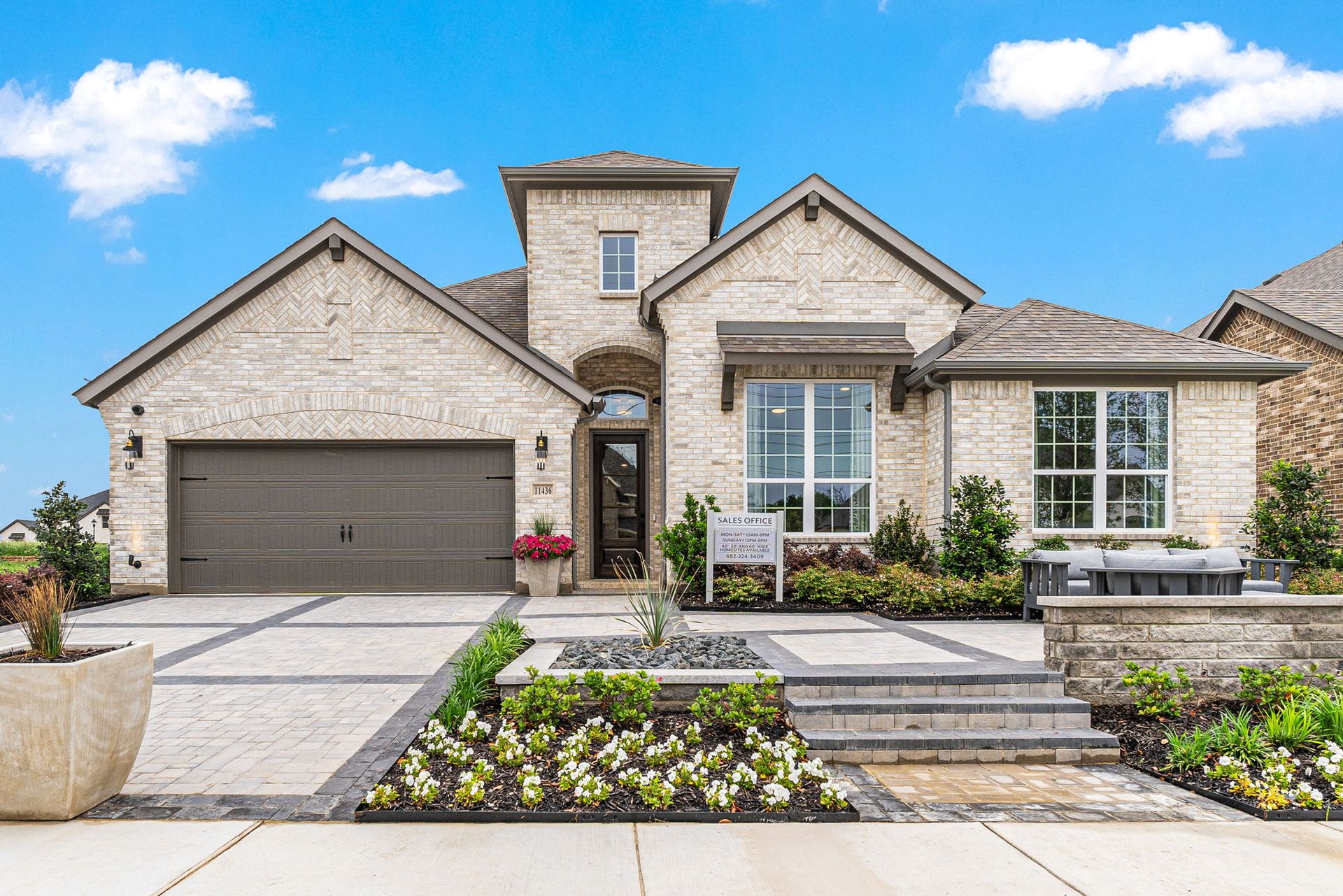 American Legend Homes 60' model in Wellington - Front Elevation