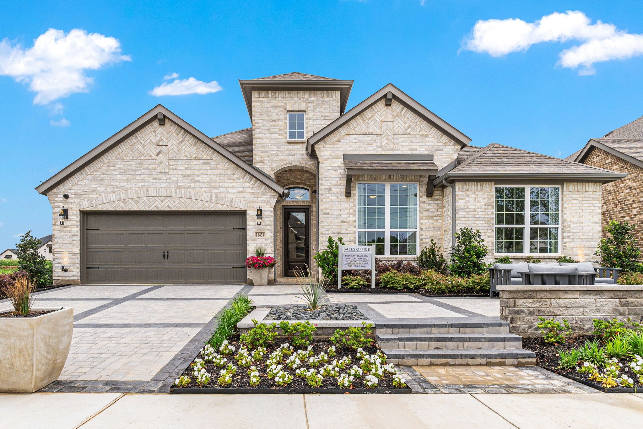 American Legend Homes 60' model in Wellington - Front Elevation