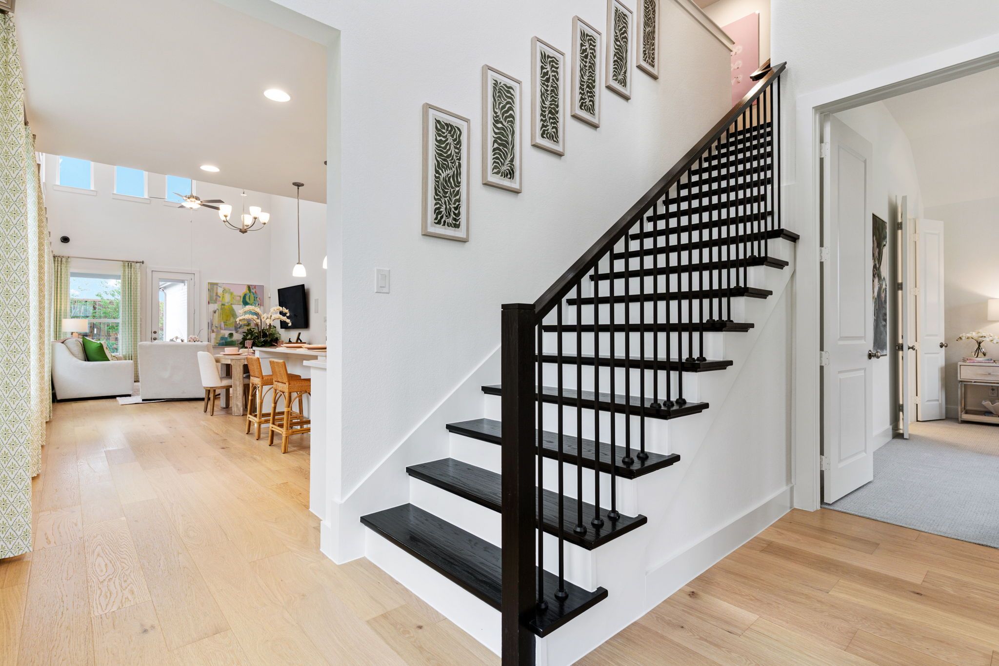 American Legend Homes' 40' model in Wellington - Front Entry