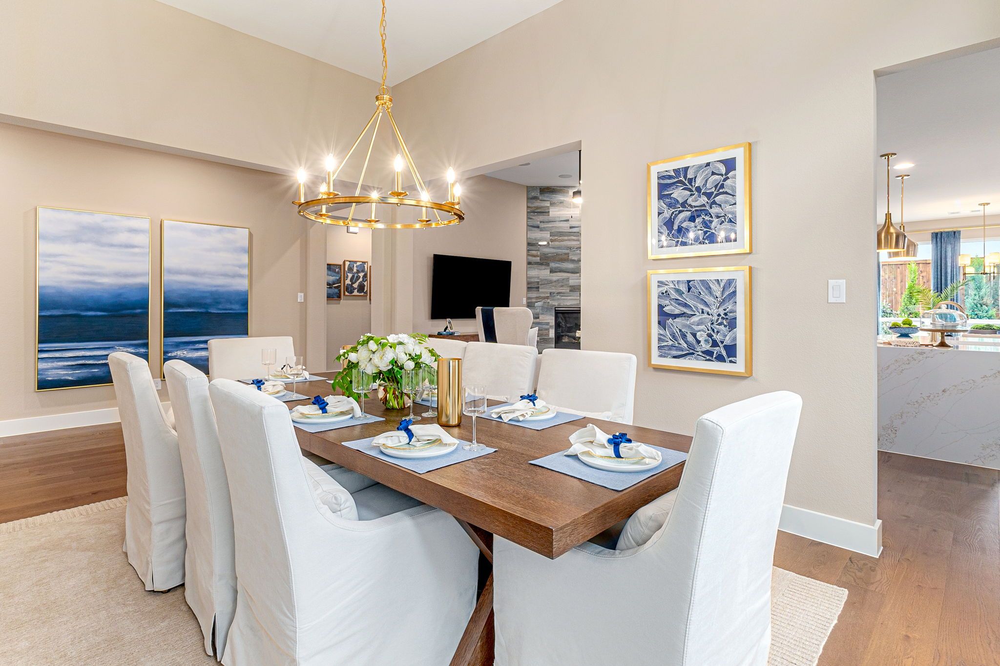 American Legend Homes 60' model in Wellington - Dining Area