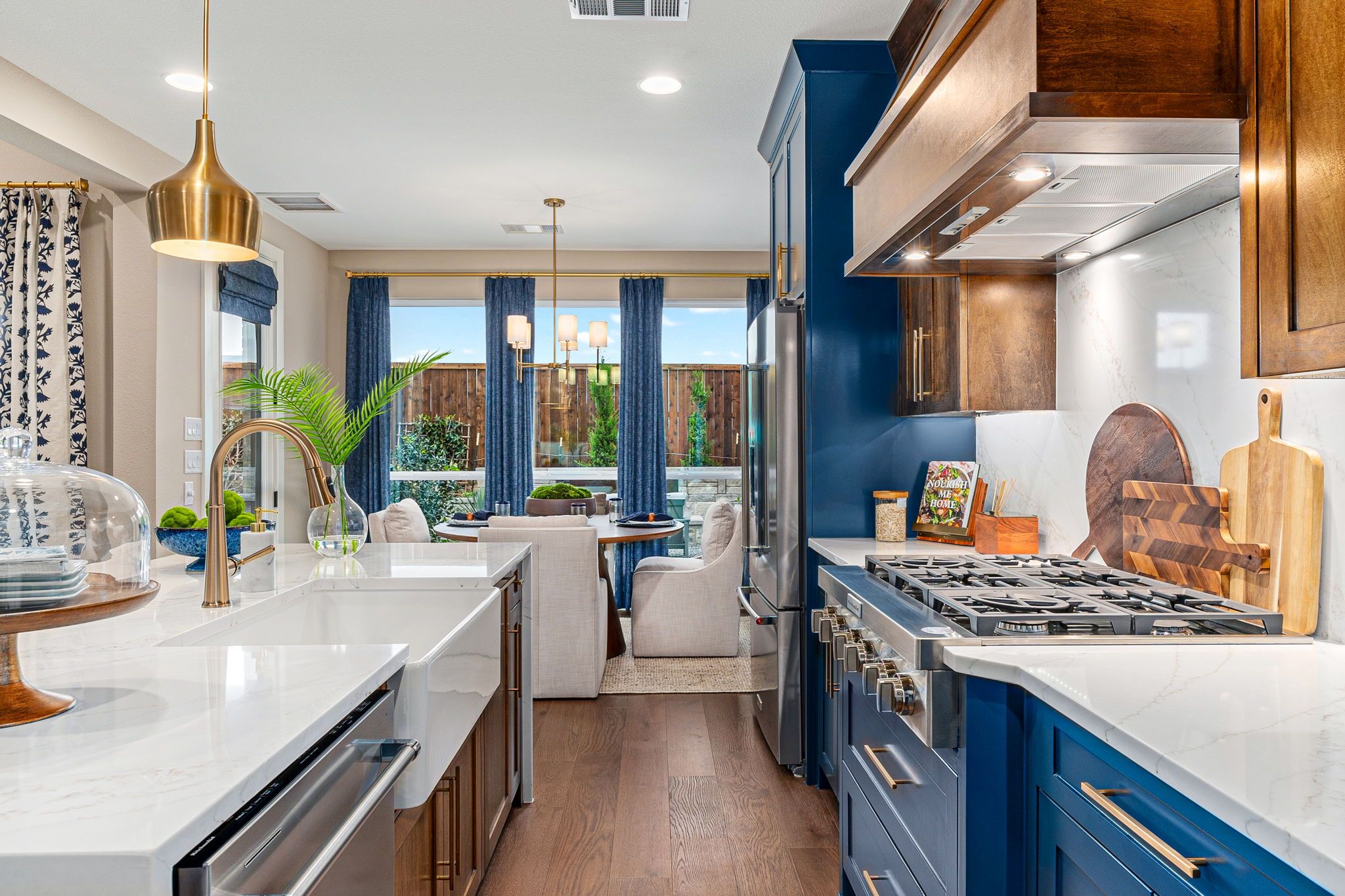 American Legend Homes 60' model in Wellington - Kitchen/Dining Area