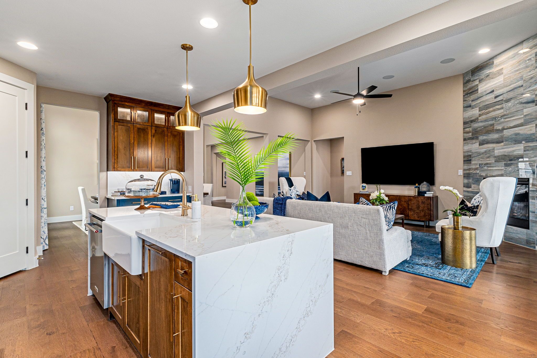 American Legend Homes 60' model in Wellington - Kitchen