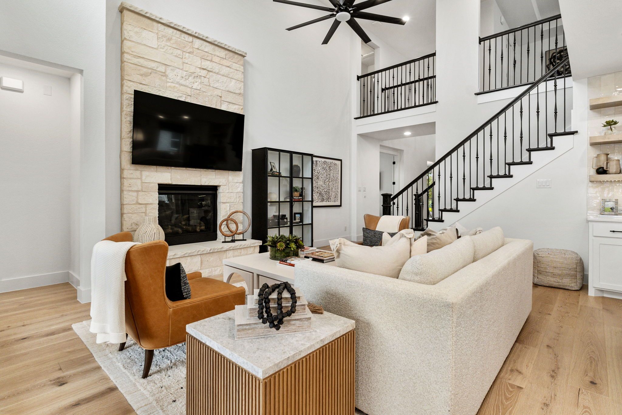 American Legend Homes 50' model in Wellington - Living Area