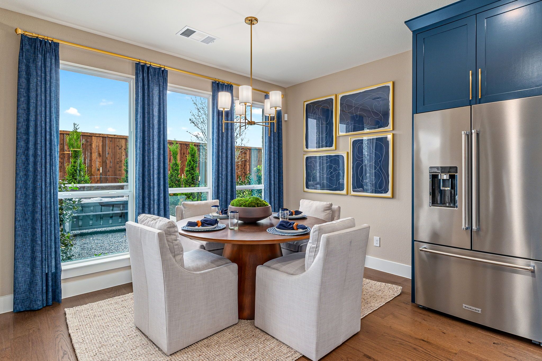 American Legend Homes 60' model in Wellington - Dining Area