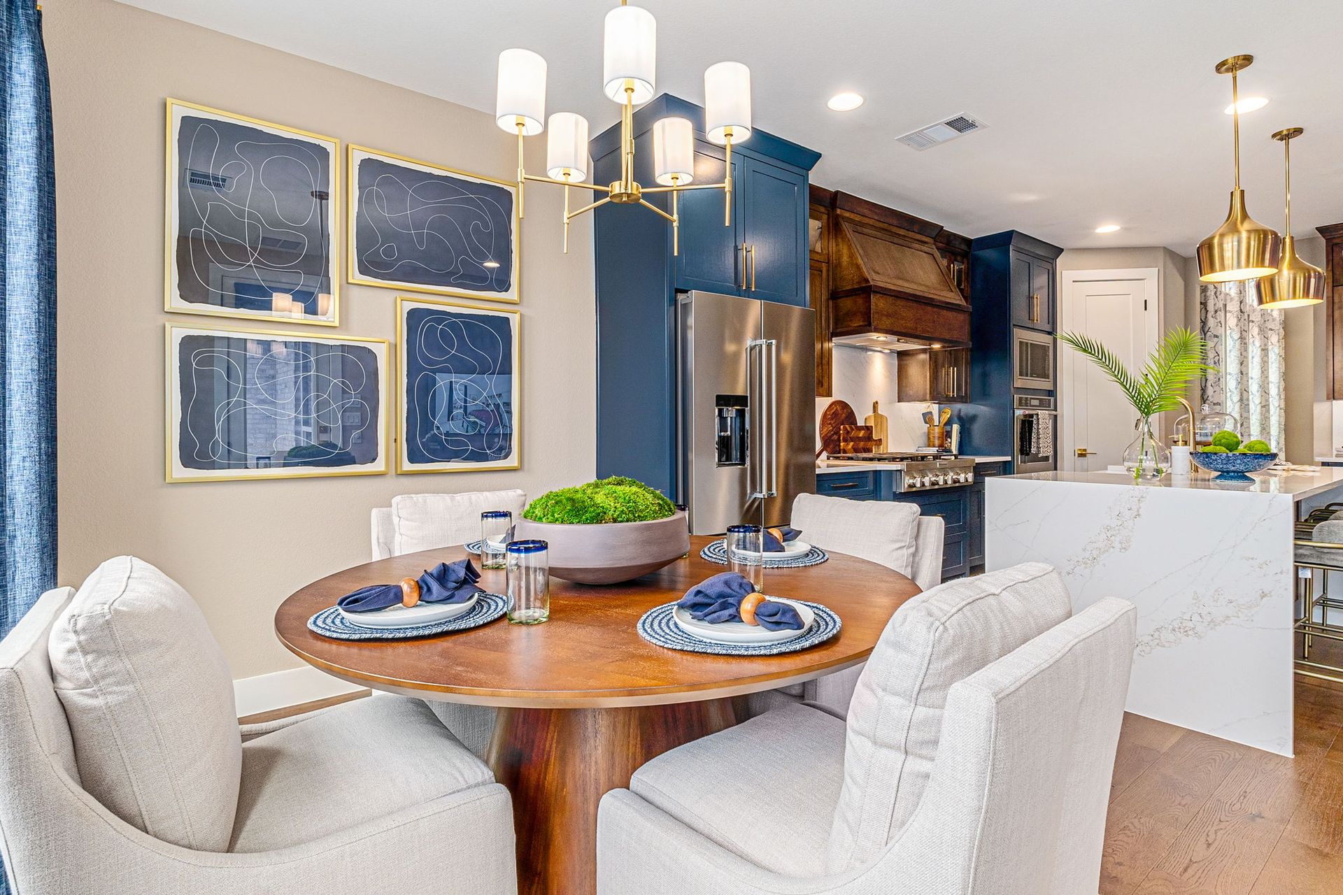 American Legend Homes 60' model in Wellington - Dining/Kitchen