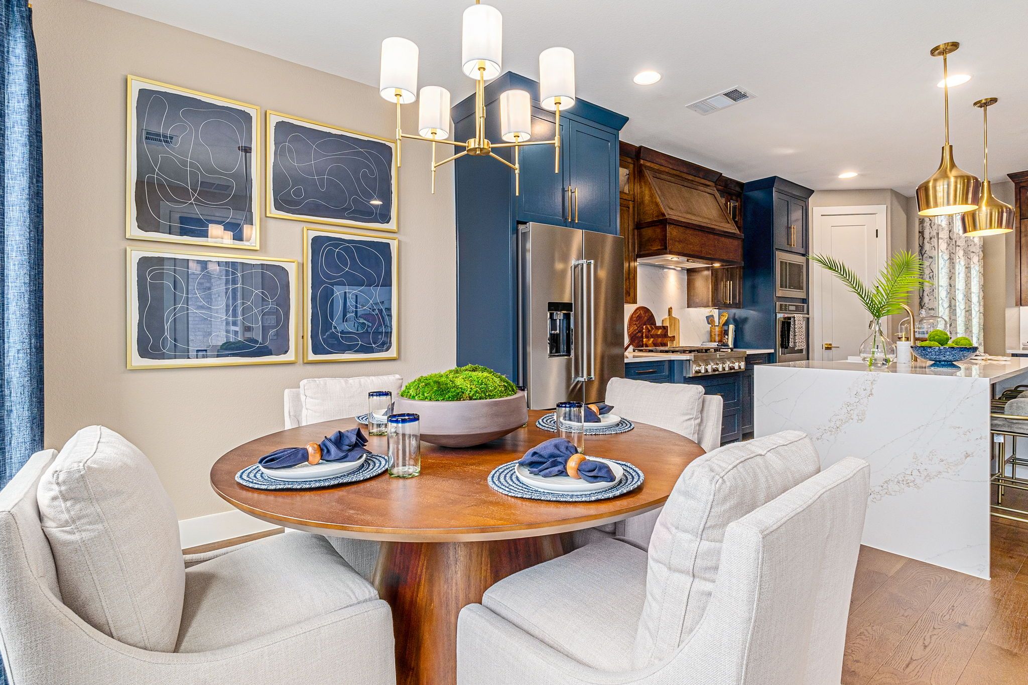 American Legend Homes 60' model in Wellington - Dining/Kitchen