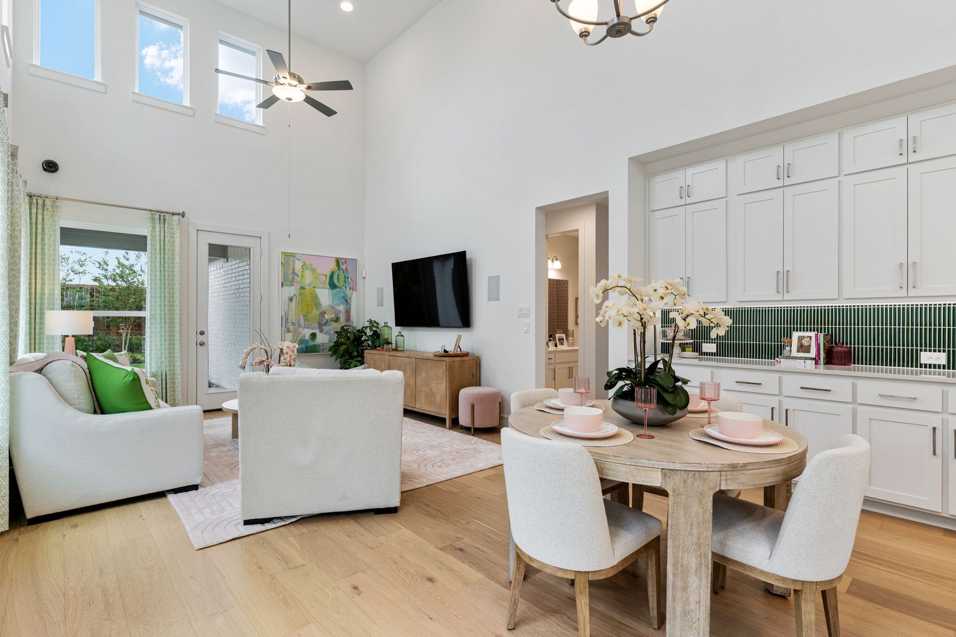 American Legend Homes' 40' model in Wellington - Living Area