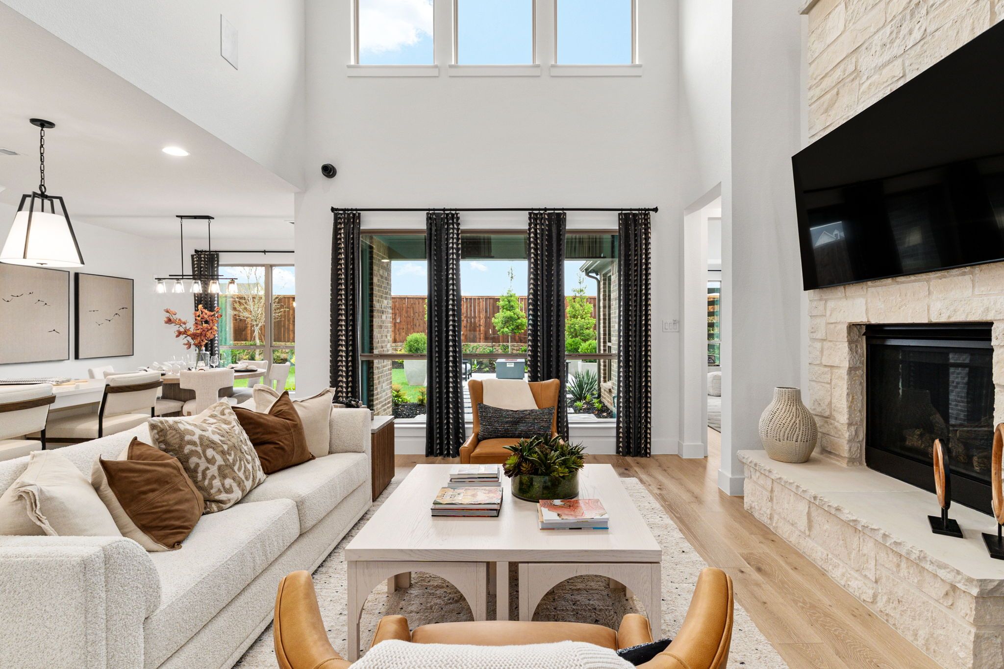 American Legend Homes 50' model in Wellington - Living Area