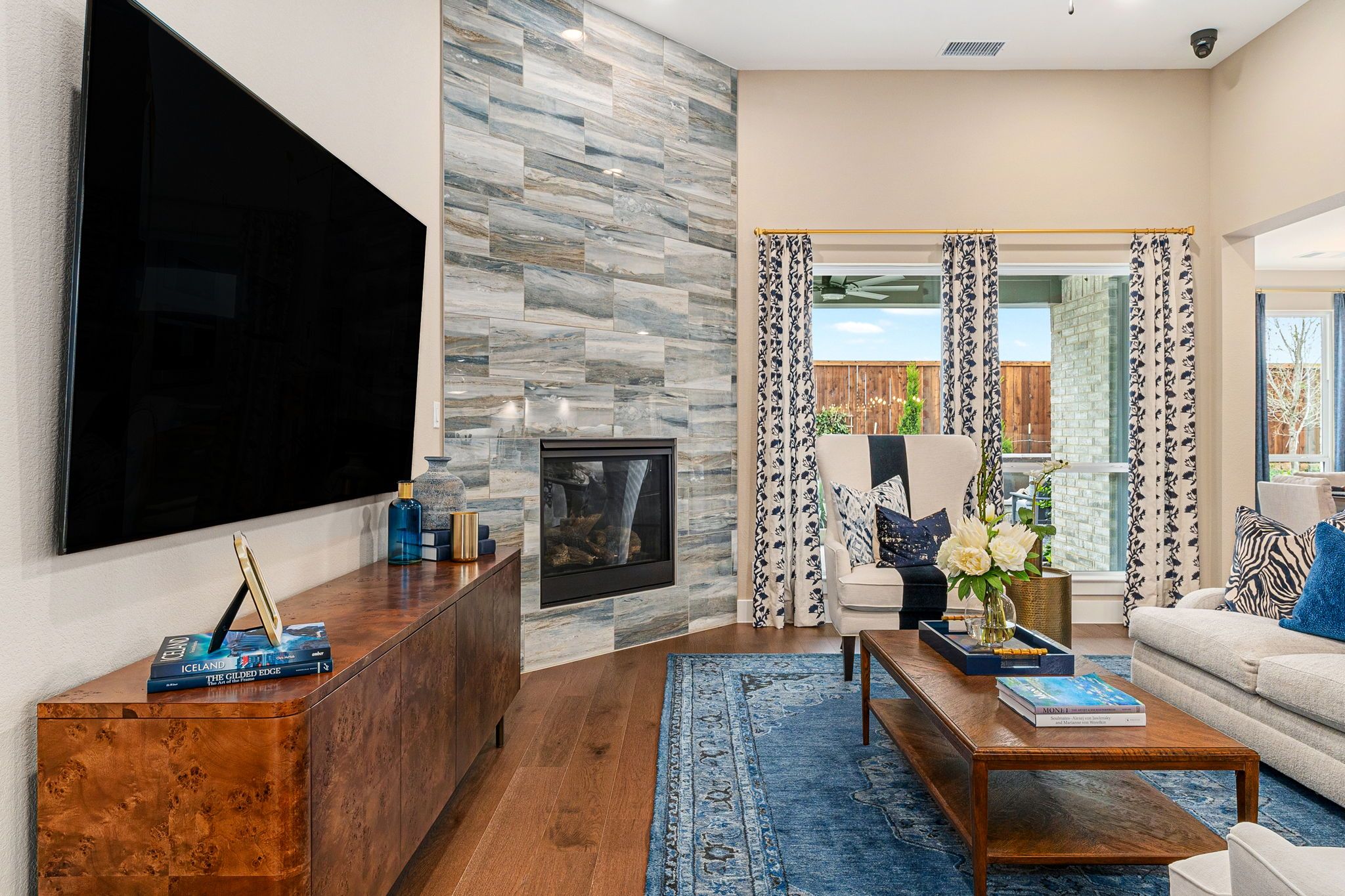 American Legend Homes 60' model in Wellington - Living Room