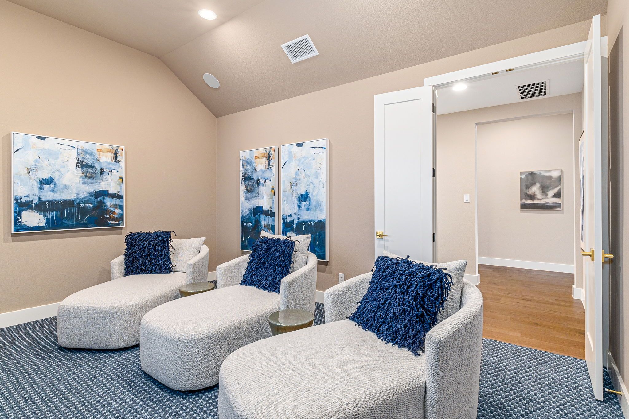 American Legend Homes 60' model in Wellington - Media Room