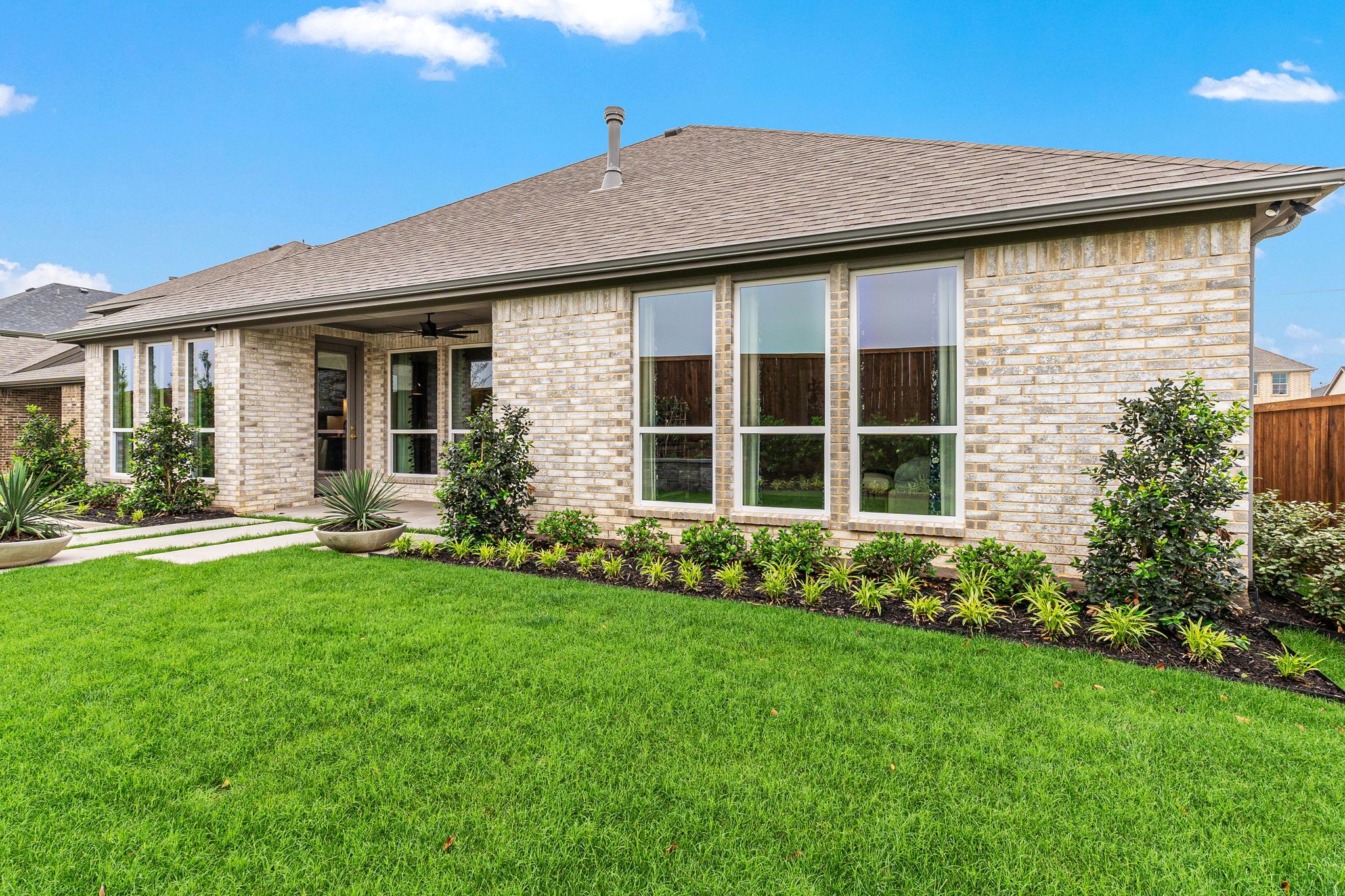 American Legend Homes 60' model in Wellington - Rear Elevation