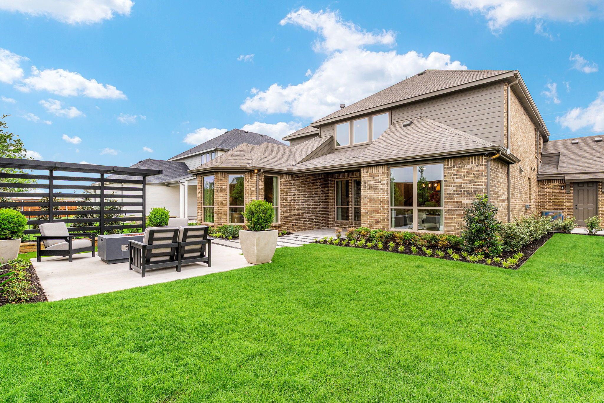 American Legend Homes 50' model in Wellington - Rear Elevation