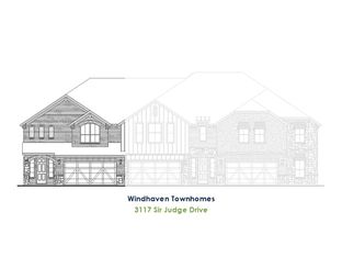 3117 Sir Judge Drive - Castle Hills Northpointe - Townhomes: Lewisville, Texas - American Legend Homes