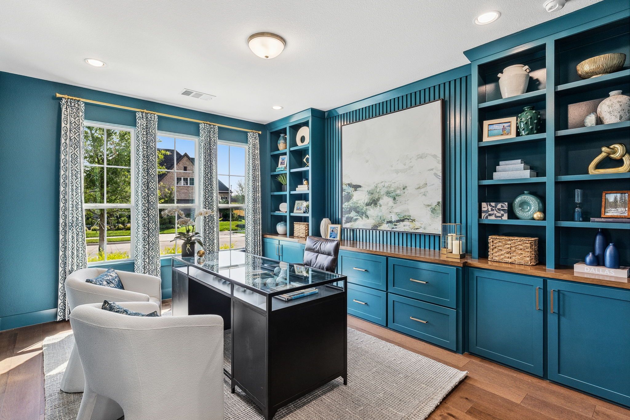 American Legend Homes' 60' model in Ten Mile Creek - Home Office