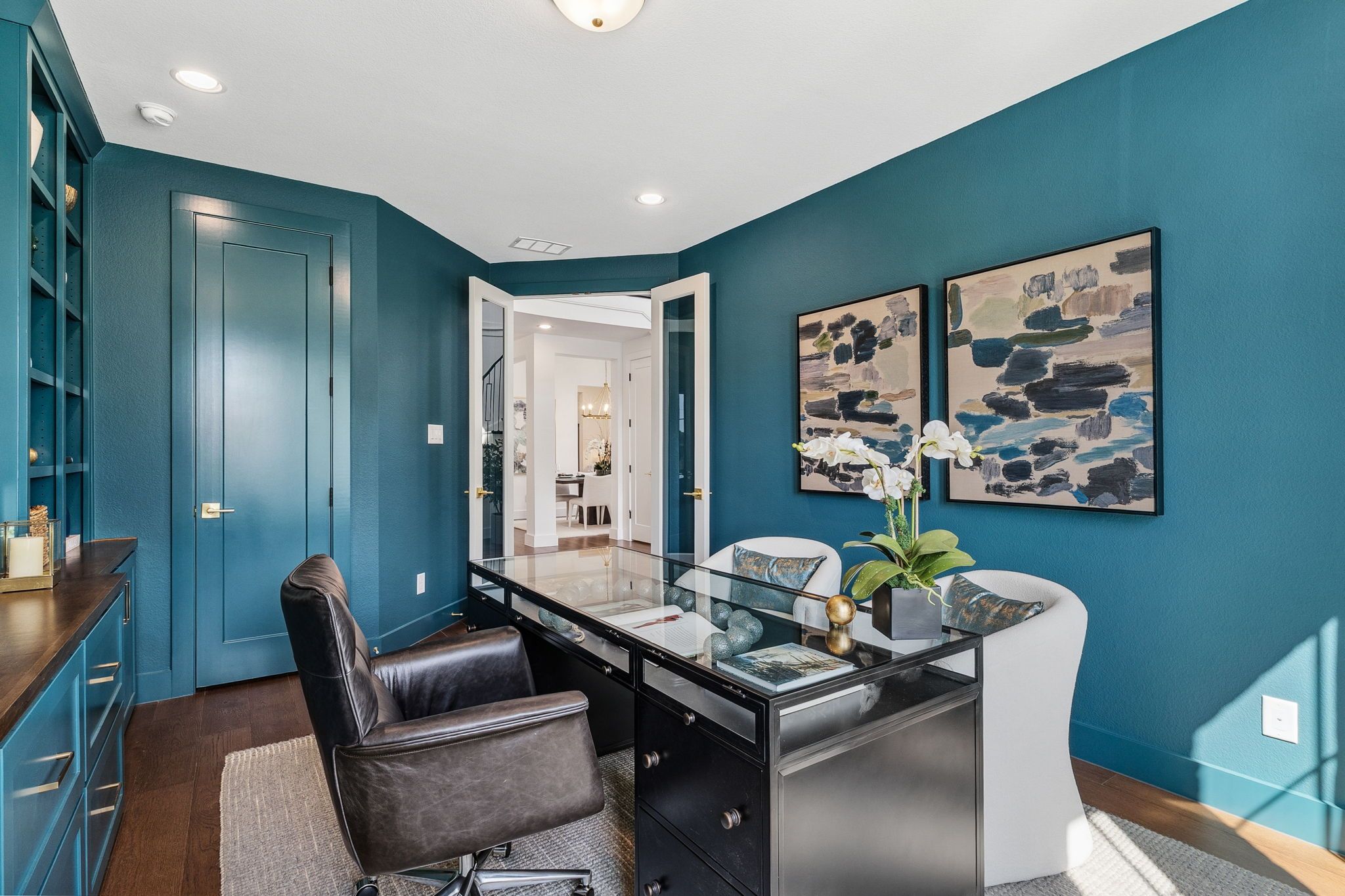 American Legend Homes' 60' model in Ten Mile Creek - Home Office