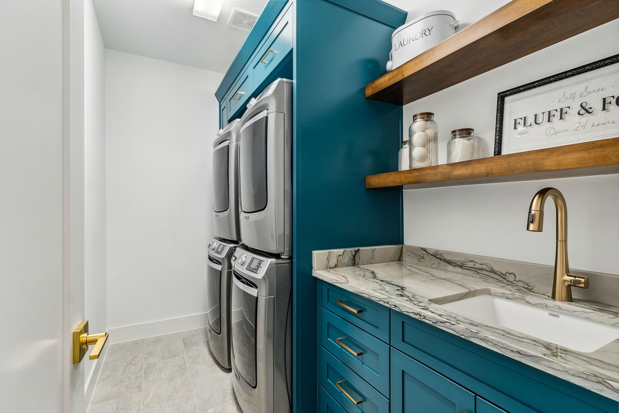 American Legend Homes' 60' model in Ten Mile Creek - Laundry Room