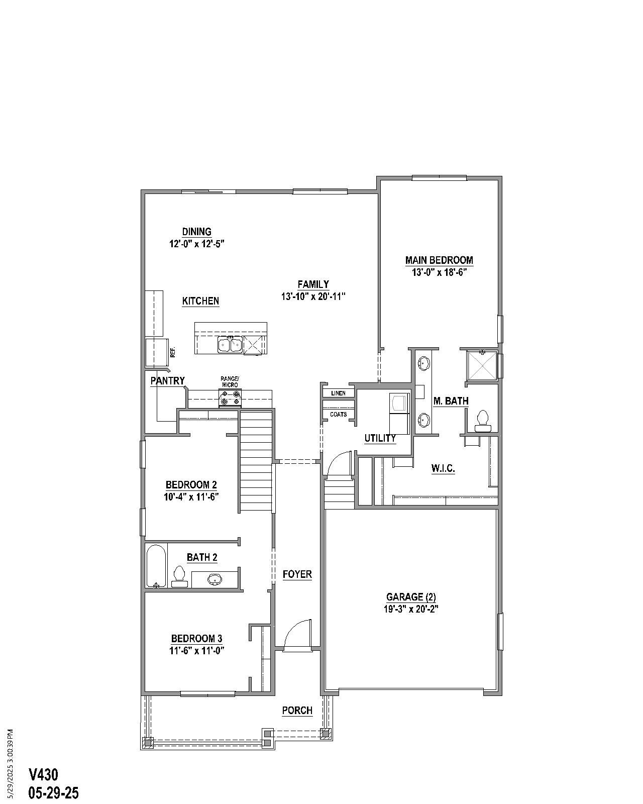 Plan V430 1st Floor