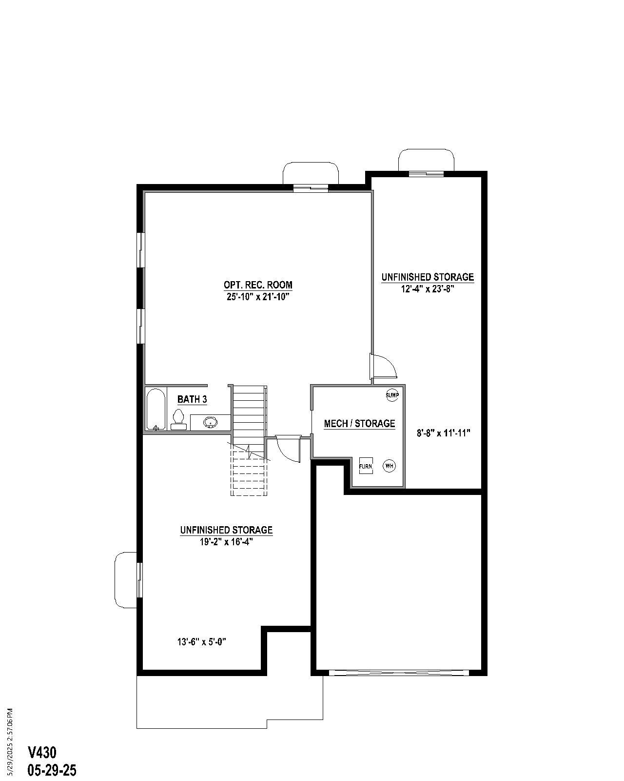 Plan V430 Base Rec