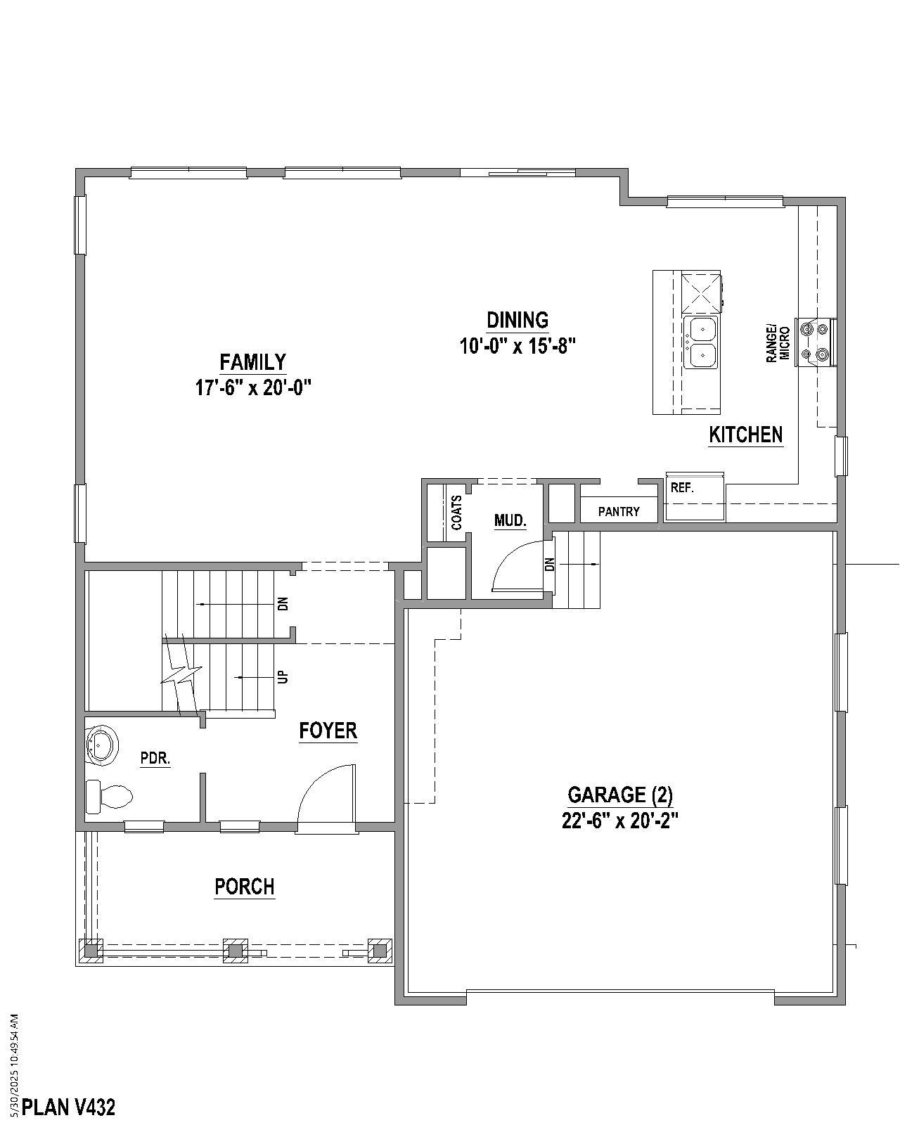 Plan V432 1st Floor